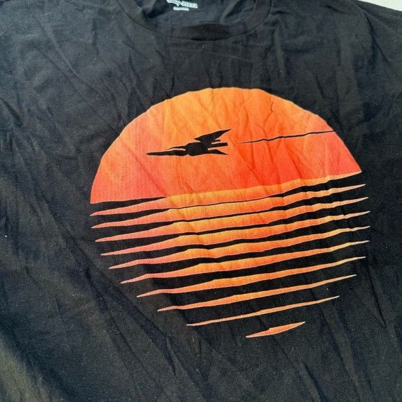 Disney × Star Wars NEW STAR WARS SUNSET BLACK T-SHIRT SZ EXTRA LARGE XL Size US XL / EU 56 / 4 - 2 Thumbnail