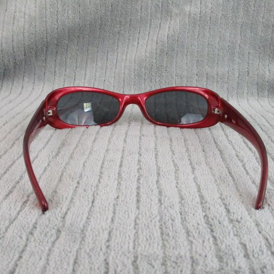Other New Divine Eyewear Kali Red/Smoke Sunglasses Women's NWT Size ONE SIZE - 5 Thumbnail
