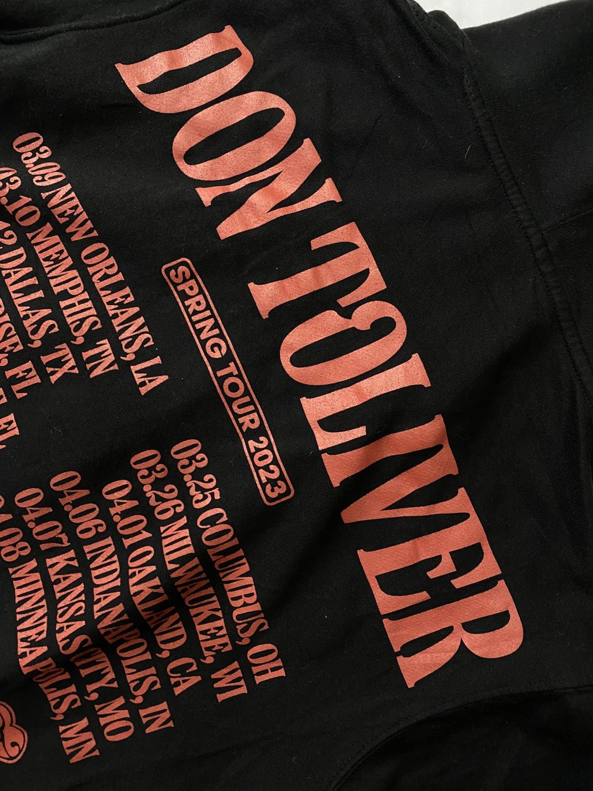 Band Tees DON TOLIVER HOODIE. Size US L / EU 52-54 / 3 - 7 Thumbnail