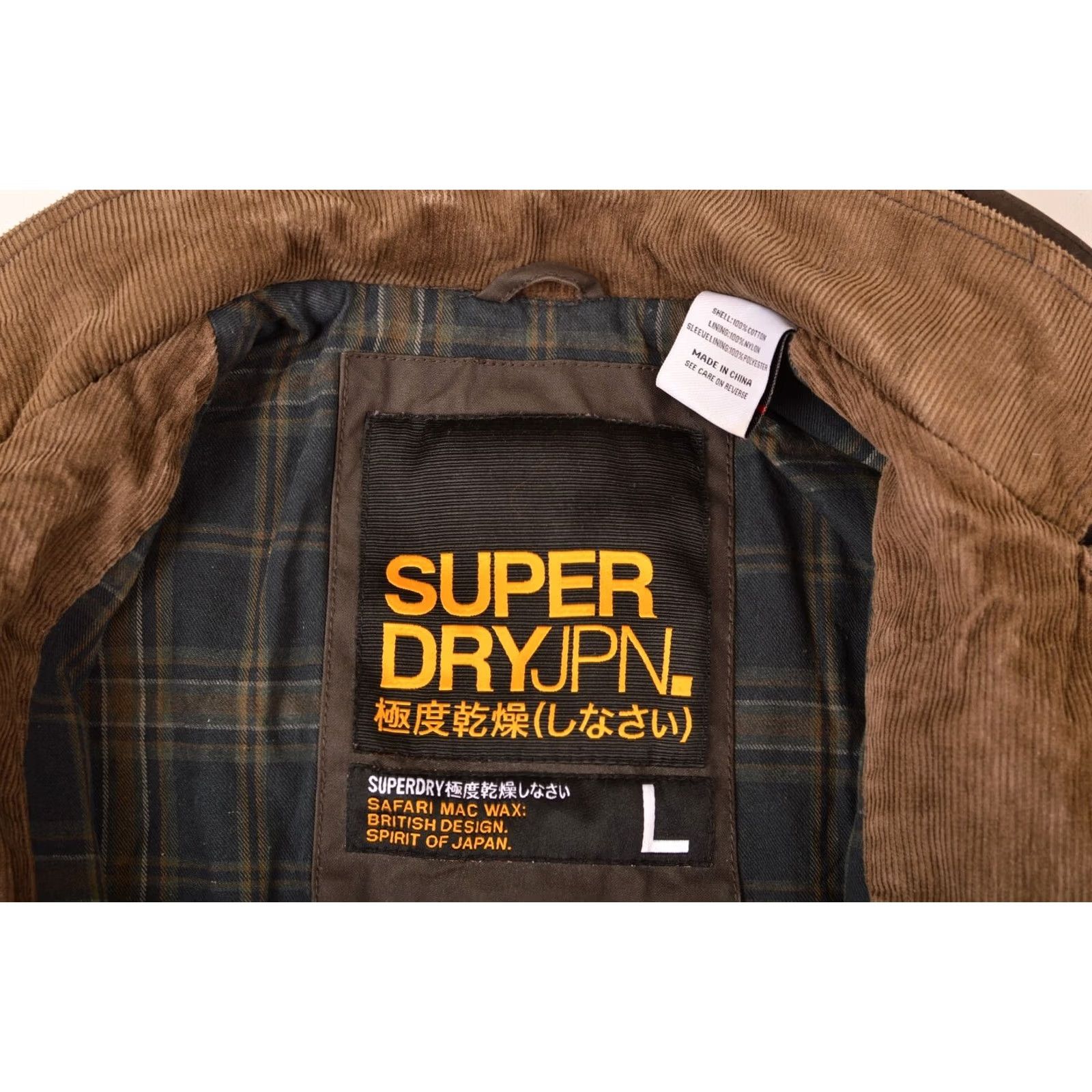 Superdry VINTAGE Superdry Safari Mac Womens Wax Coat Jacket L Brown Trench Coat Cotton Coat Womens L Brown Size L / US 10 / IT 46 - 7 Thumbnail