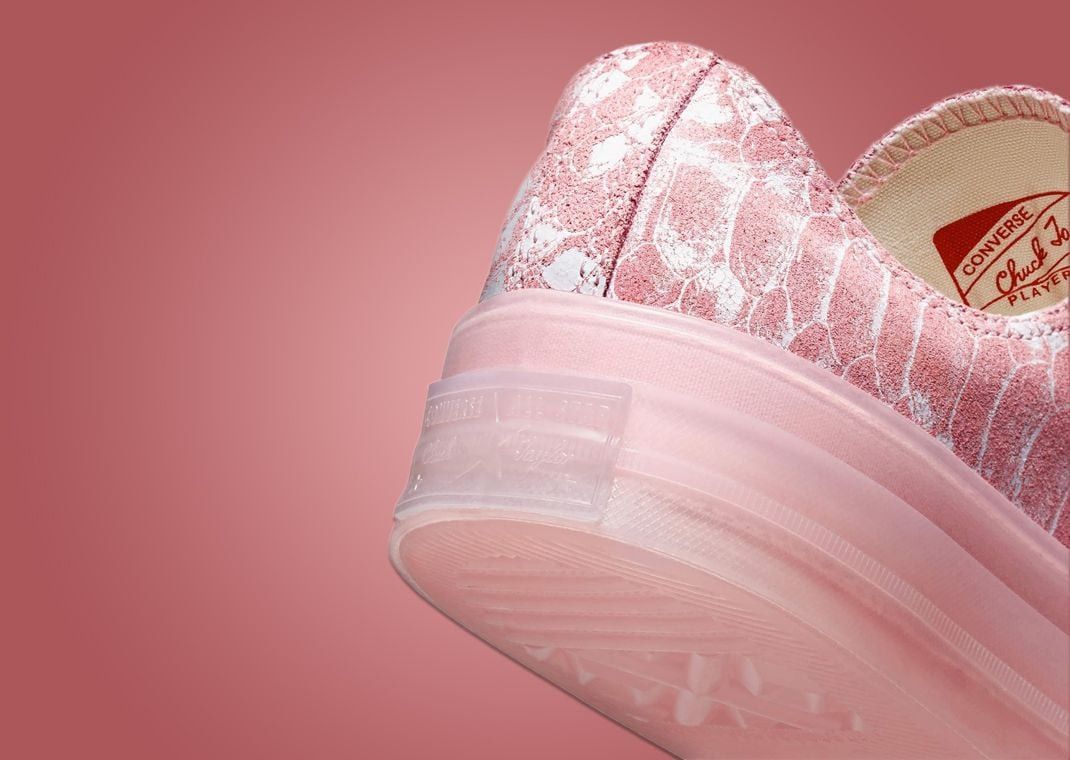 Converse 💚 2022 Golf Wang x Converse "Pink Python" Chuck 70 OX NEW Size US 9 / EU 42 - 5 Thumbnail