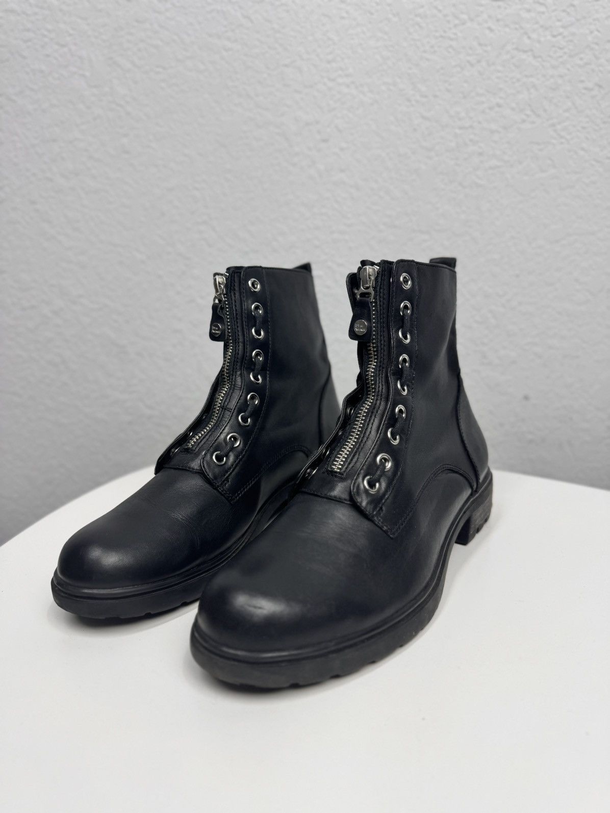 A.S.98 Vintage Leather Metal AS 98 Ifsixwasnine Boots Undercover Size US 8 / EU 41 - 6 Thumbnail