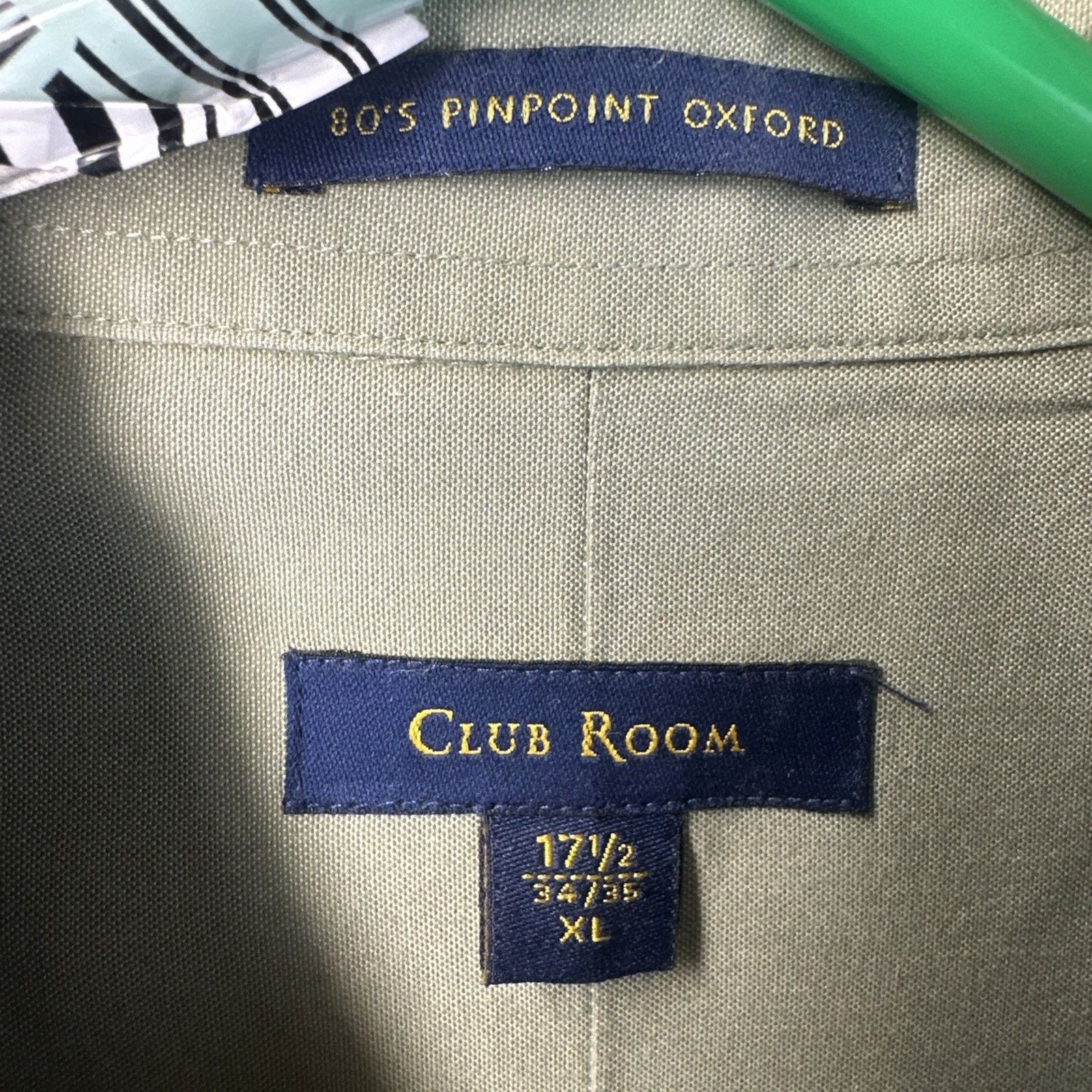 Club Room Club Room Performance Cotton Long Sleeve Check Mens XL Size US XL / EU 56 / 4 - 2 Thumbnail
