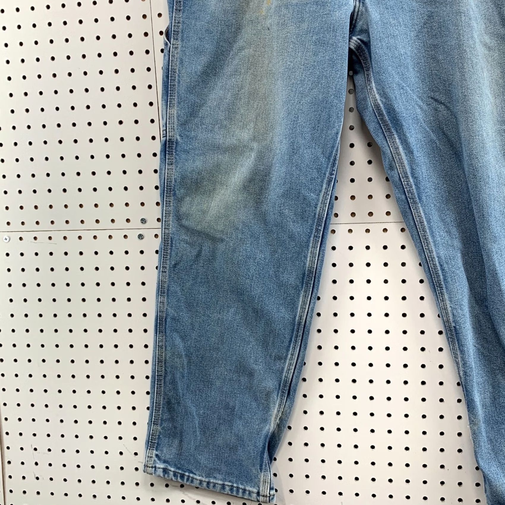 Denime Tyndale Denim Jeans Flame Resistant Blue Carpenter Pants Mens Fit 35x30 Straight Size US 35 - 7 Thumbnail