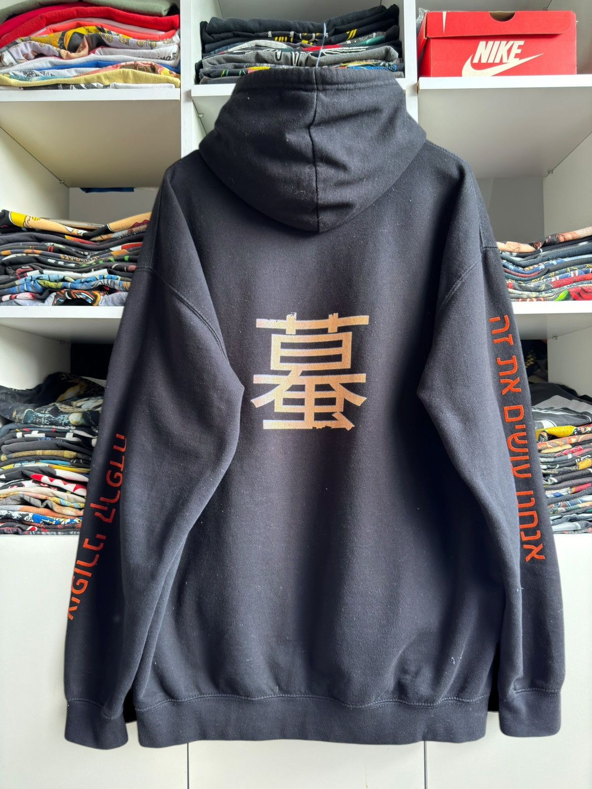 Anime Vintage Evangelion Anime Movie Hoodie Size US XL / EU 56 / 4 - 5 Thumbnail