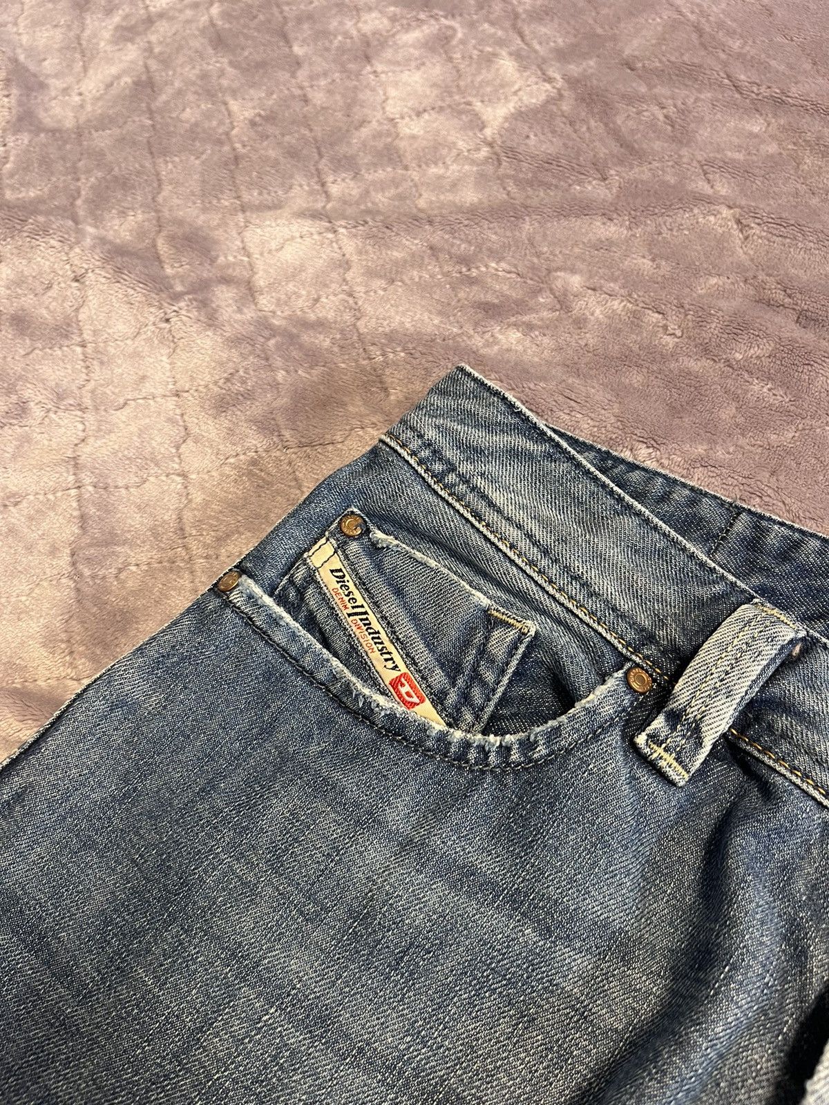 Diesel × Vintage 💥Vintage y2k fade Diesel Denim Pants Size US 32 / EU 48 - 4 Thumbnail