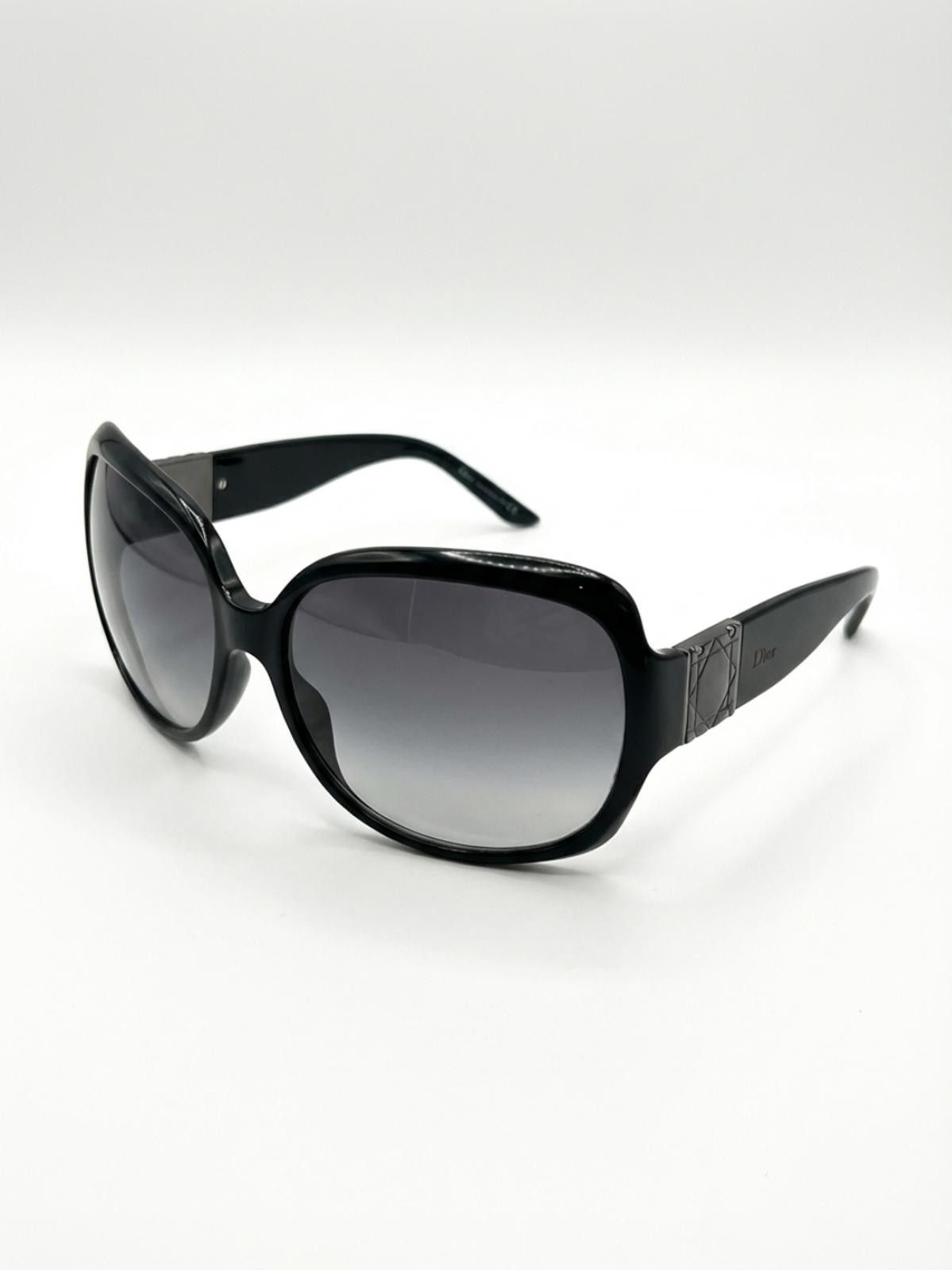 Dior Dior - Black Oversized Square Sunglasses Size ONE SIZE - 1 Thumbnail