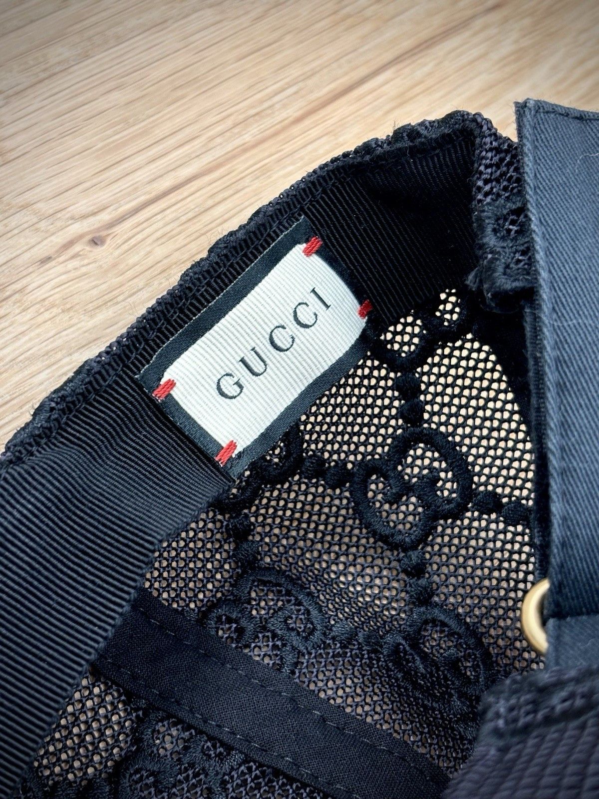 Gucci GUCCI Original GG Mesh baseball cap Sz SMALL Made In Italy Size ONE SIZE - 6 Thumbnail