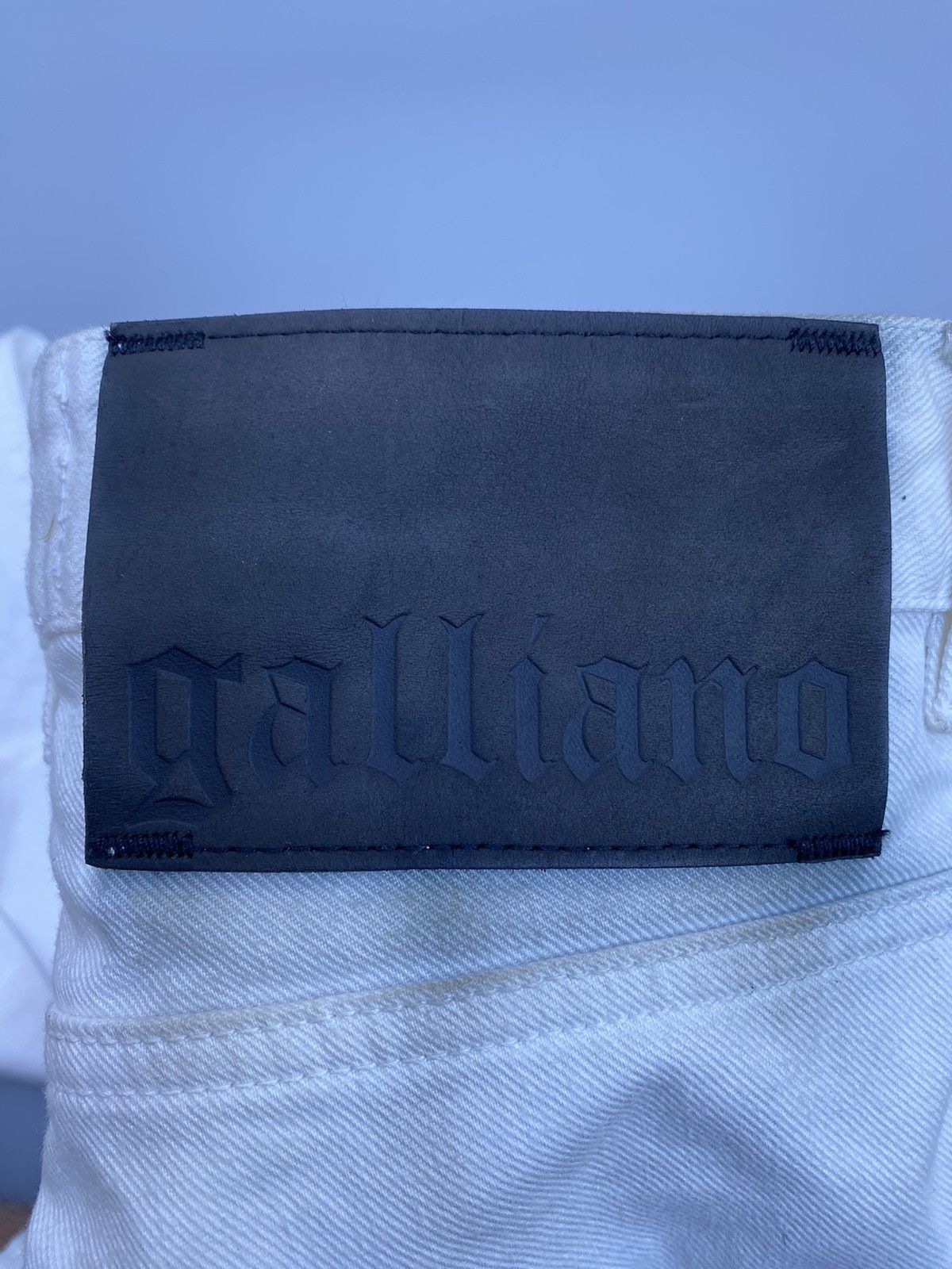 John Galliano S/S 2011- Distressed Denim Pants Size US 32 / EU 48 - 11 Thumbnail