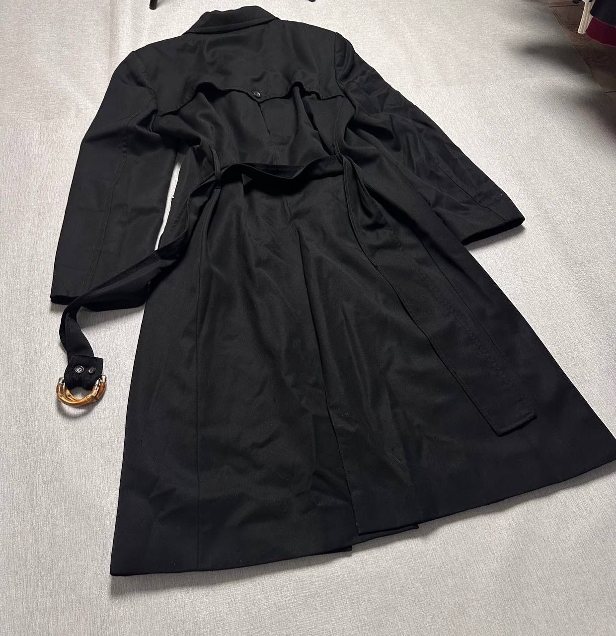 Gucci Archive Gucci Trench Coat with bamboo belt Size L / US 10 / IT 46 - 18 Thumbnail