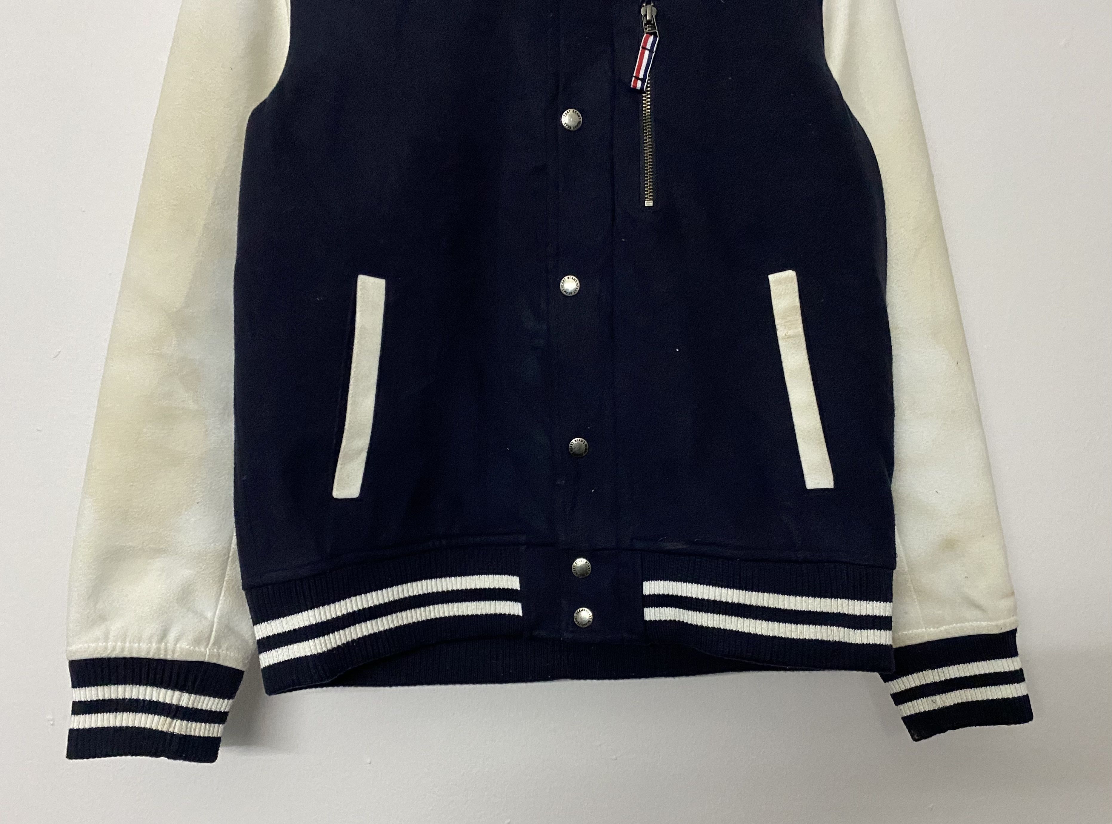 Beams Plus Beams Heart Varsity Sweater Jacket Size US S / EU 44-46 / 1 - 5 Thumbnail