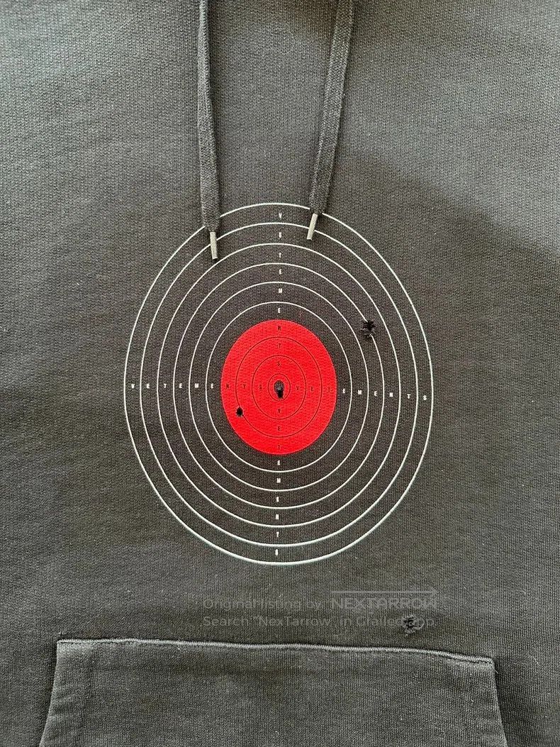 Vetements vetements broken target print hooded sweatshirt. Size US S / EU 44-46 / 1 - 5 Thumbnail