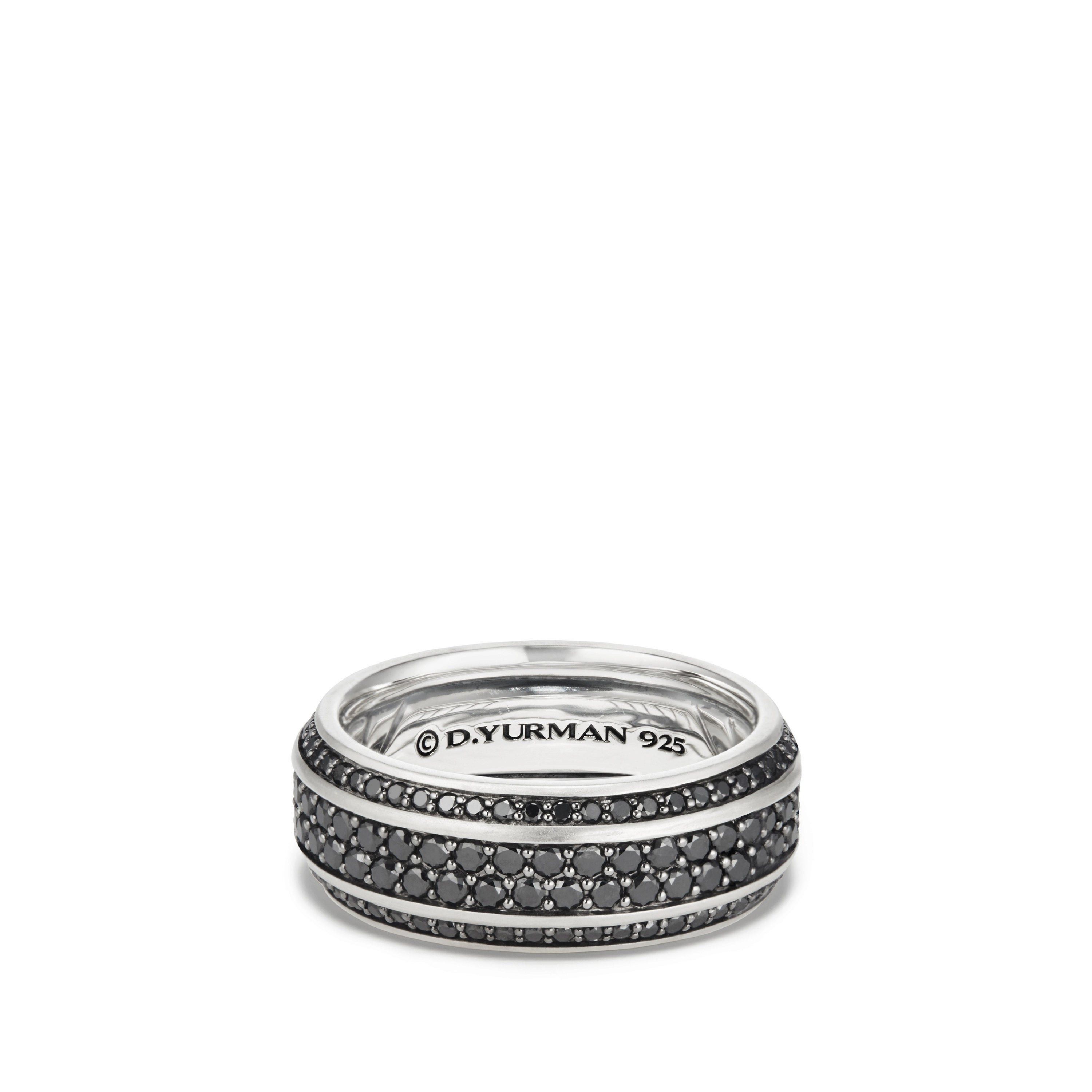 David Yurman o1w1db10325 Size:OS/ Streamline Beveled Band Ring in Silver Size ONE SIZE - 1 Thumbnail