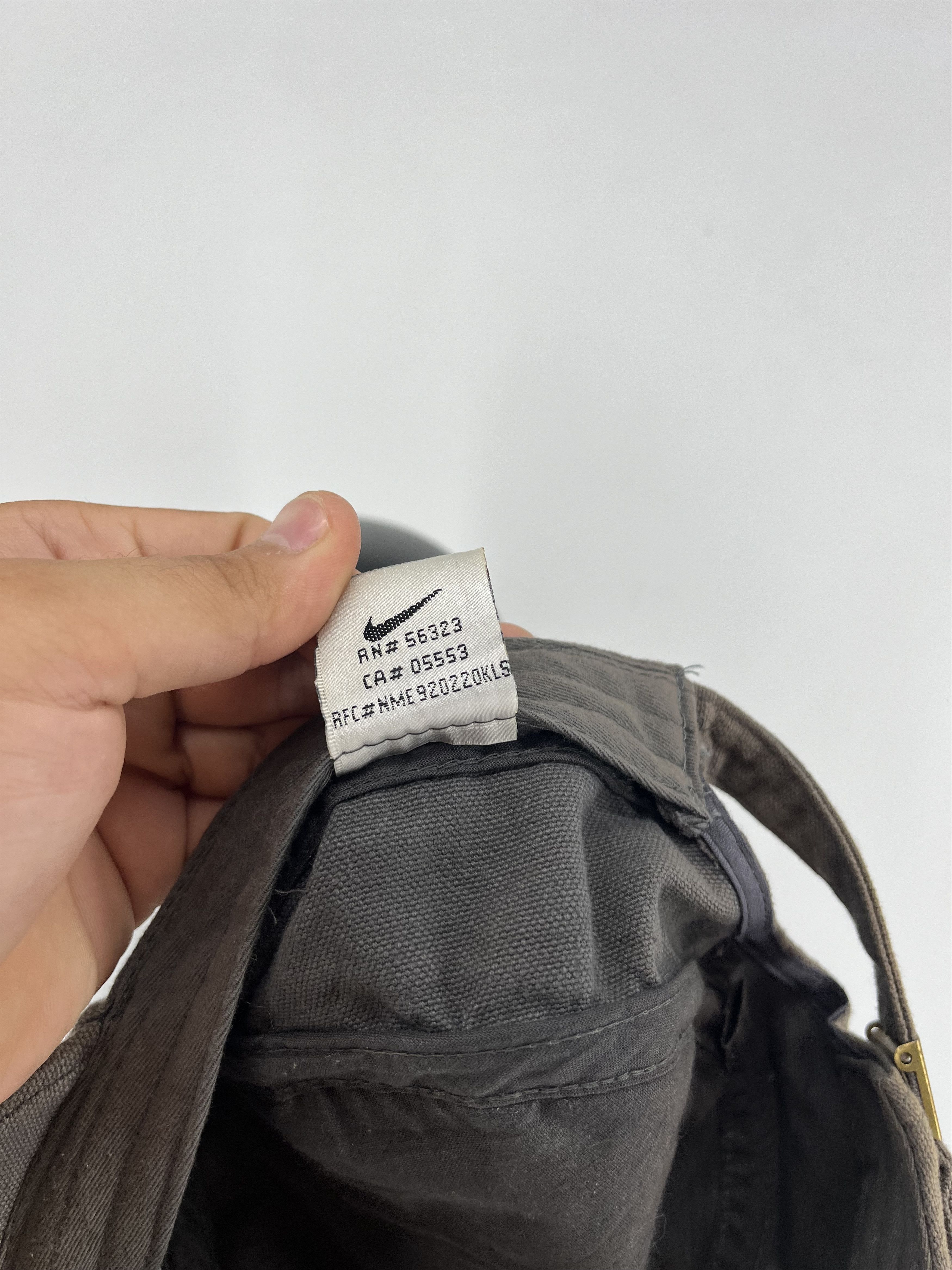 Nike × Vintage Nike Y2K 90s Vintage Hat Cap Swoosh Streetwear Avant Garde Size ONE SIZE - 8 Thumbnail