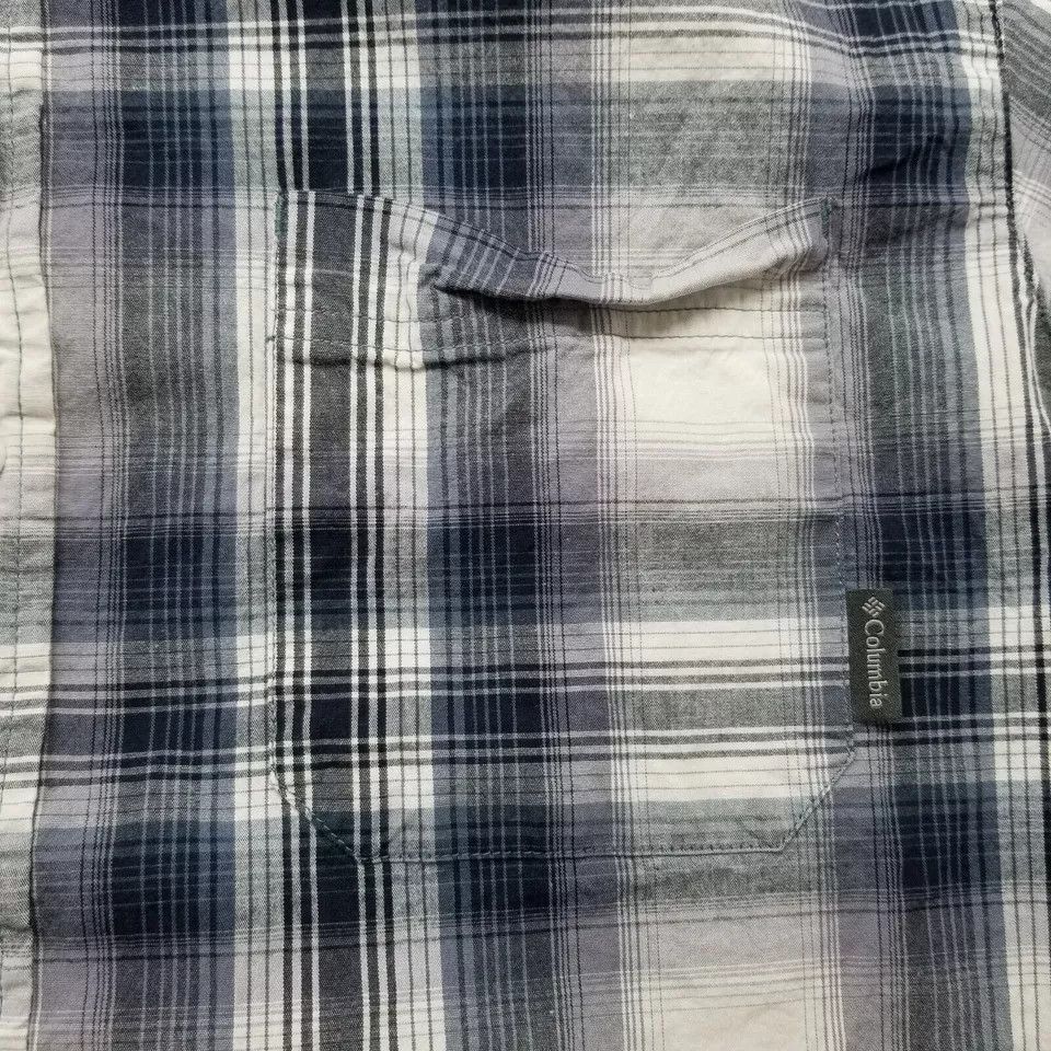 Columbia Columbia Shirt Mens Large Plaid Button Up Short Sleeve Size US L / EU 52-54 / 3 - 4 Thumbnail