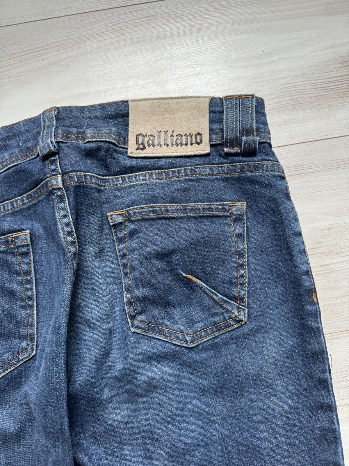 John Galliano John Galliano slim Jeans Italy Hedi slimane style Size US 29 - 19 Thumbnail