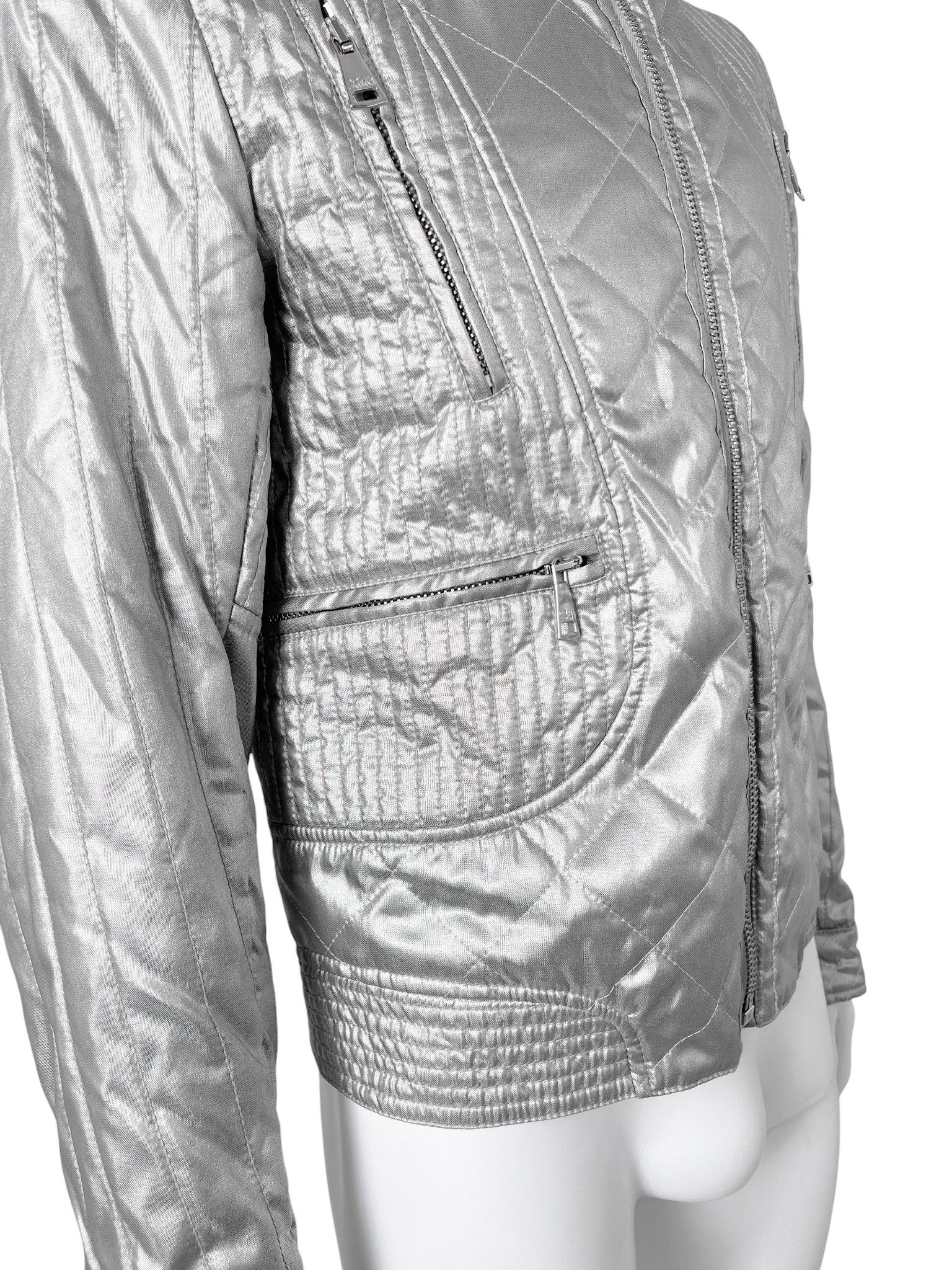 Dolce & Gabbana F/W 2007 Silver Astro Jacket Size US L / EU 52-54 / 3 - 8 Thumbnail