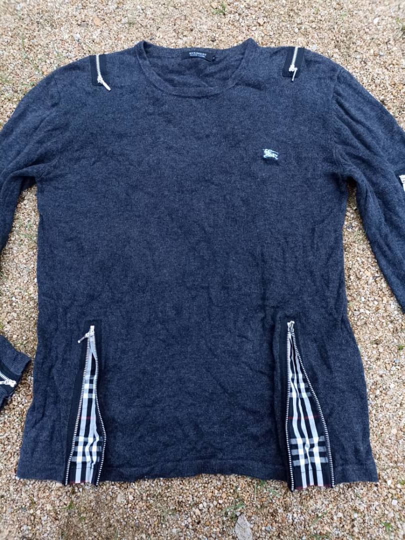 Burberry Burberry knitted Sweater Zipper Design Size US L / EU 52-54 / 3 - 5 Thumbnail