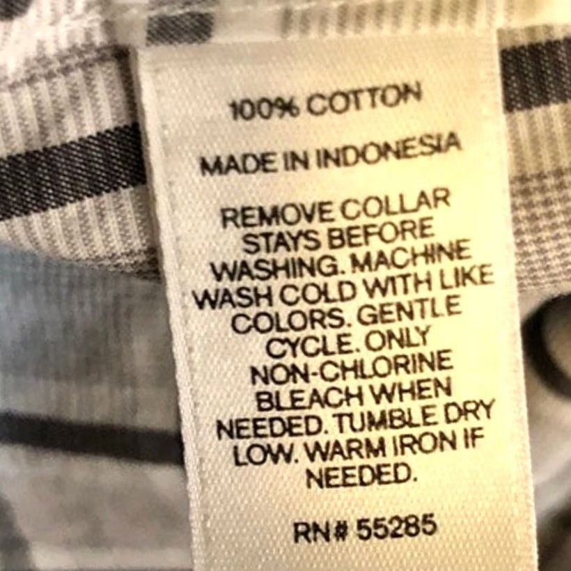 Express Express Shirt Gray White Plaid Button-Down 100% Cotton Extra Slim XL Men’s Size US XL / EU 56 / 4 - 5 Thumbnail