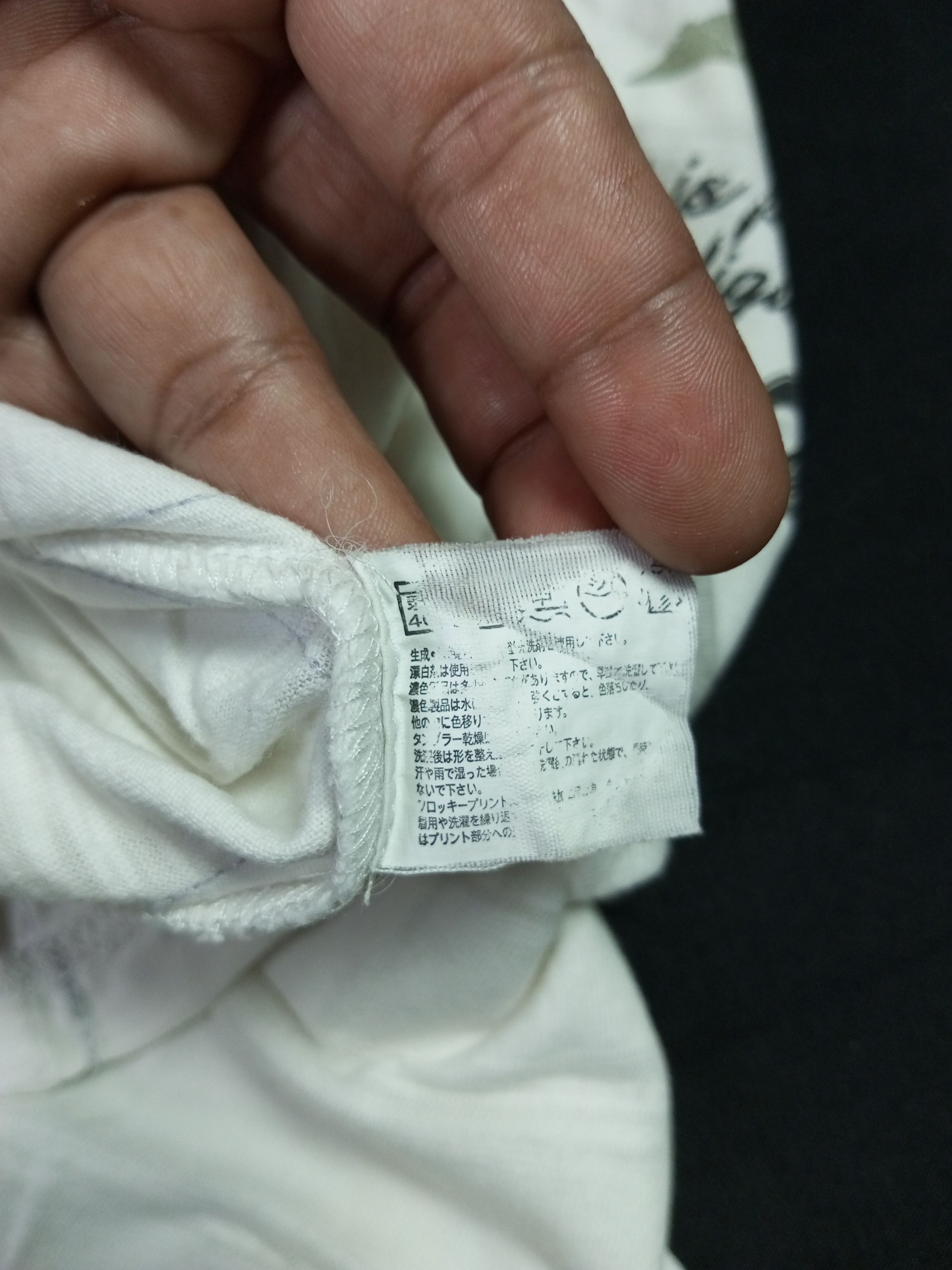 Hysteric Glamour × Japanese Brand × Le Grande Bleu (L.G.B.) Japanese Brand Moven Pick Skull Punk Rock Poem Tshirt Size US M / EU 48-50 / 2 - 10 Thumbnail