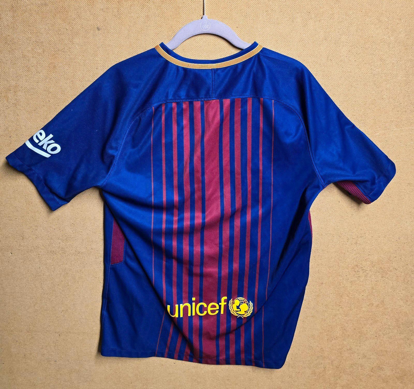 Nike Barcelona Jersey Home Football Soccer Shirt 2017 Sz M Size US M / EU 48-50 / 2 - 2 Thumbnail