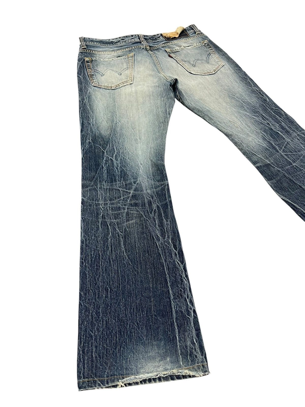 Edwin Flare Jeans Edwin Japan Faded Boot Cut Chrome hearts 2🟦8 Size US 35 - 10 Thumbnail
