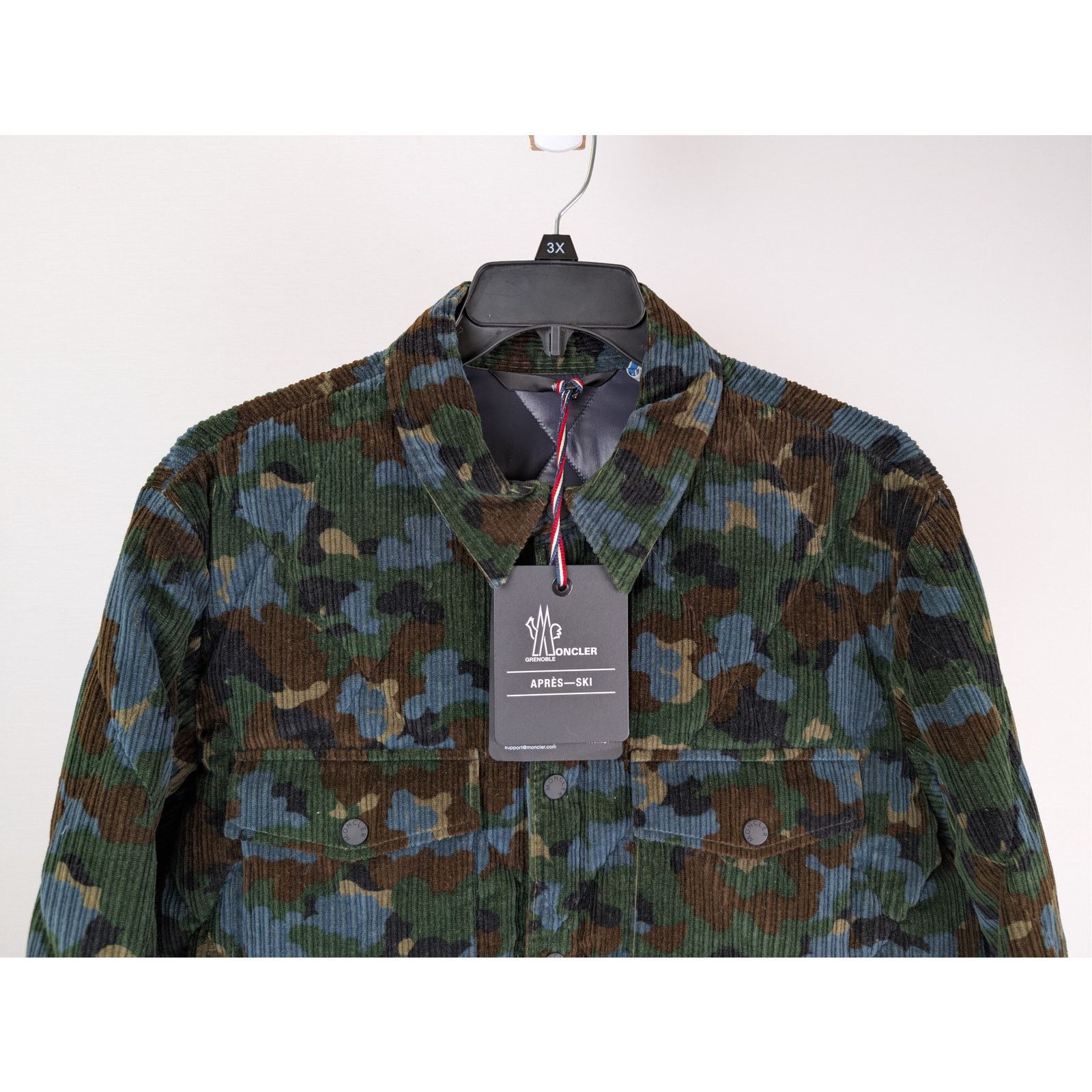 Moncler o1rshd1 Briere Shirt Jacket in Multicolor Size US L / EU 52-54 / 3 - 2 Thumbnail