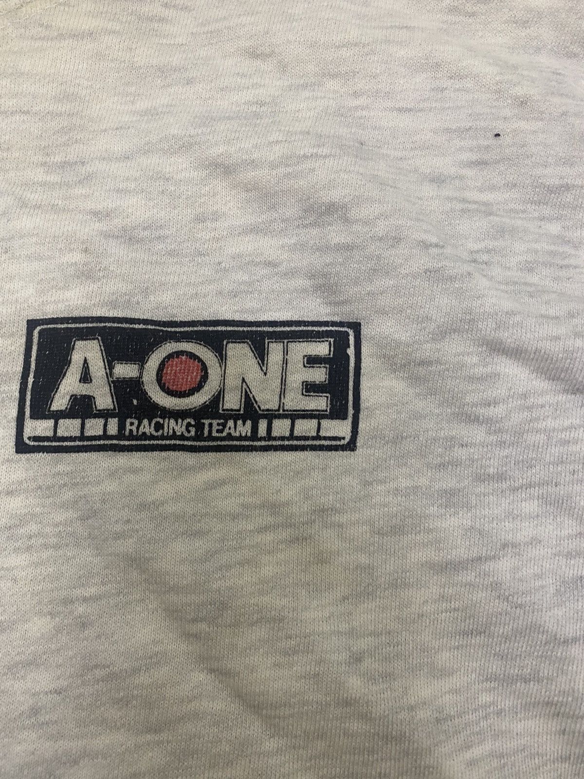 Japanese Brand VINTAGE A-ONE RACING TEAM JAPAN GO-KART SWEATSHIRT Size US L / EU 52-54 / 3 - 4 Thumbnail