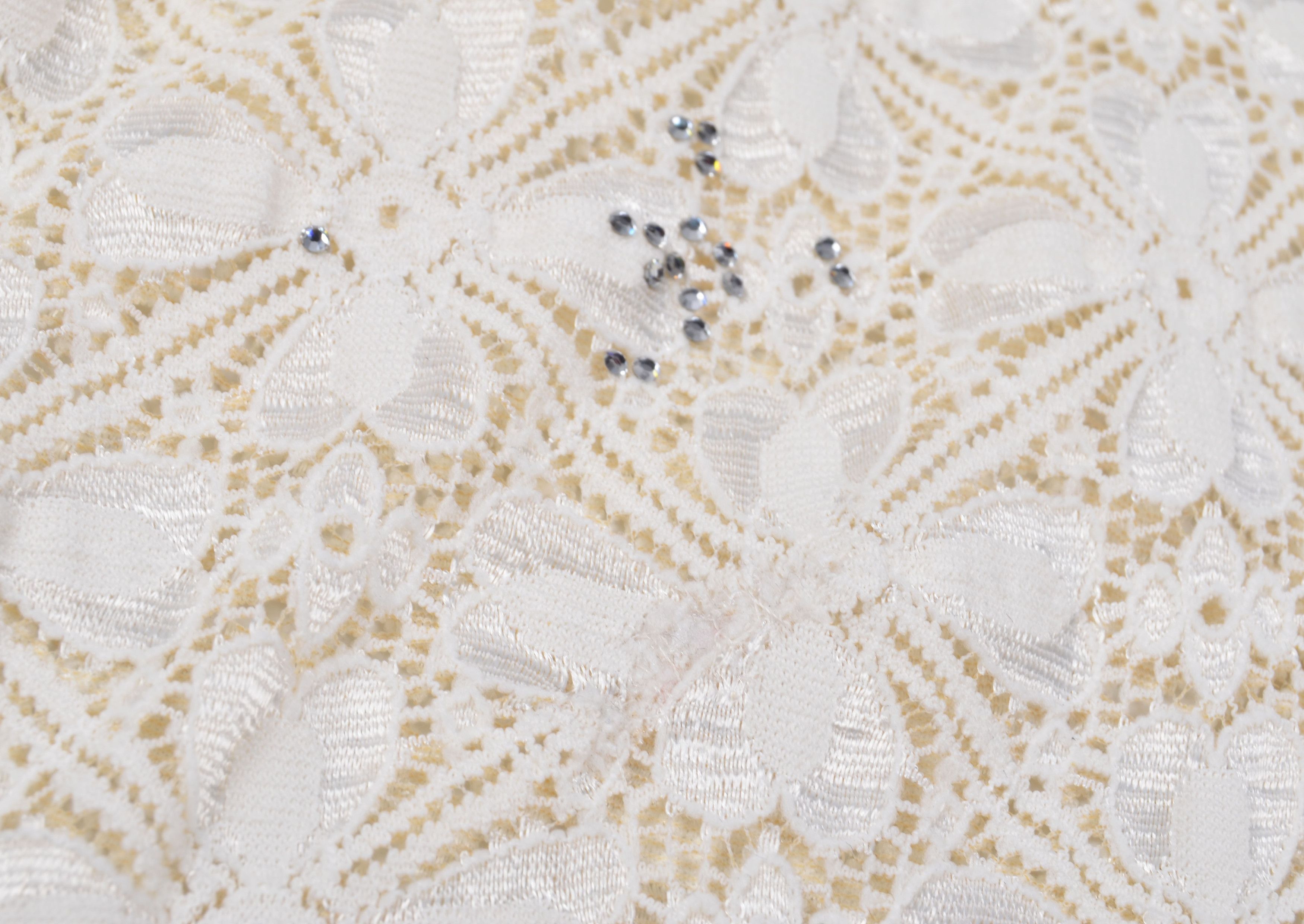Other Roccobarocco Vintage 80's Lace Floral Long Sleeve Shirt Size XS / US 0-2 / IT 36-38 - 12 Thumbnail