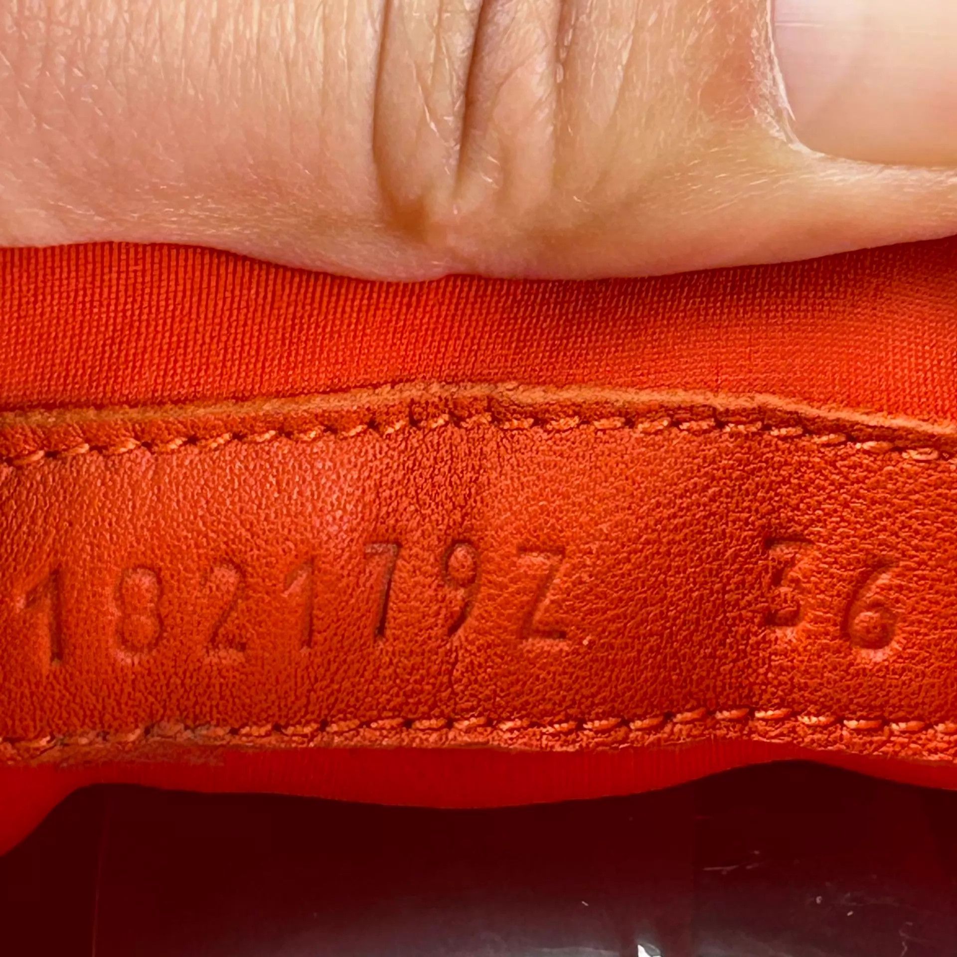 Hermes Hermes orange pink colorblock sneakers 36 Size US 5.5 / IT 35.5 - 7 Thumbnail