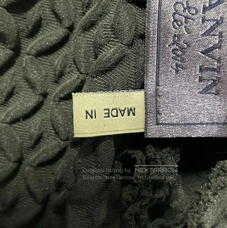 Lanvin Lanvin Black Cotton Dress for Women . Size XS / US 0-2 / IT 36-38 - 4 Thumbnail