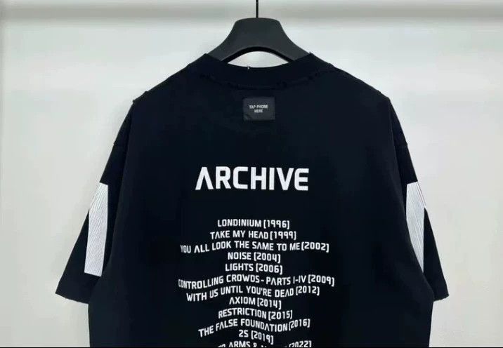 Balenciaga Balenciaga Music Short Sleeve T Size US M / EU 48-50 / 2 - 8 Thumbnail