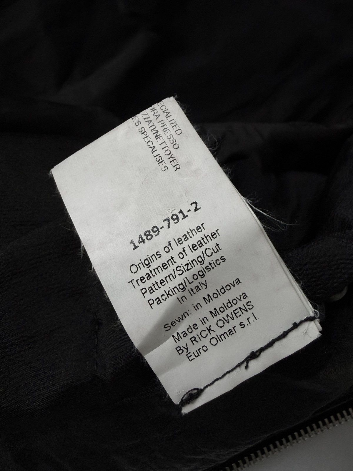 Rick Owens Rick Owens Black Leather Stooges Biker Jacket Size US S / EU 44-46 / 1 - 8 Thumbnail