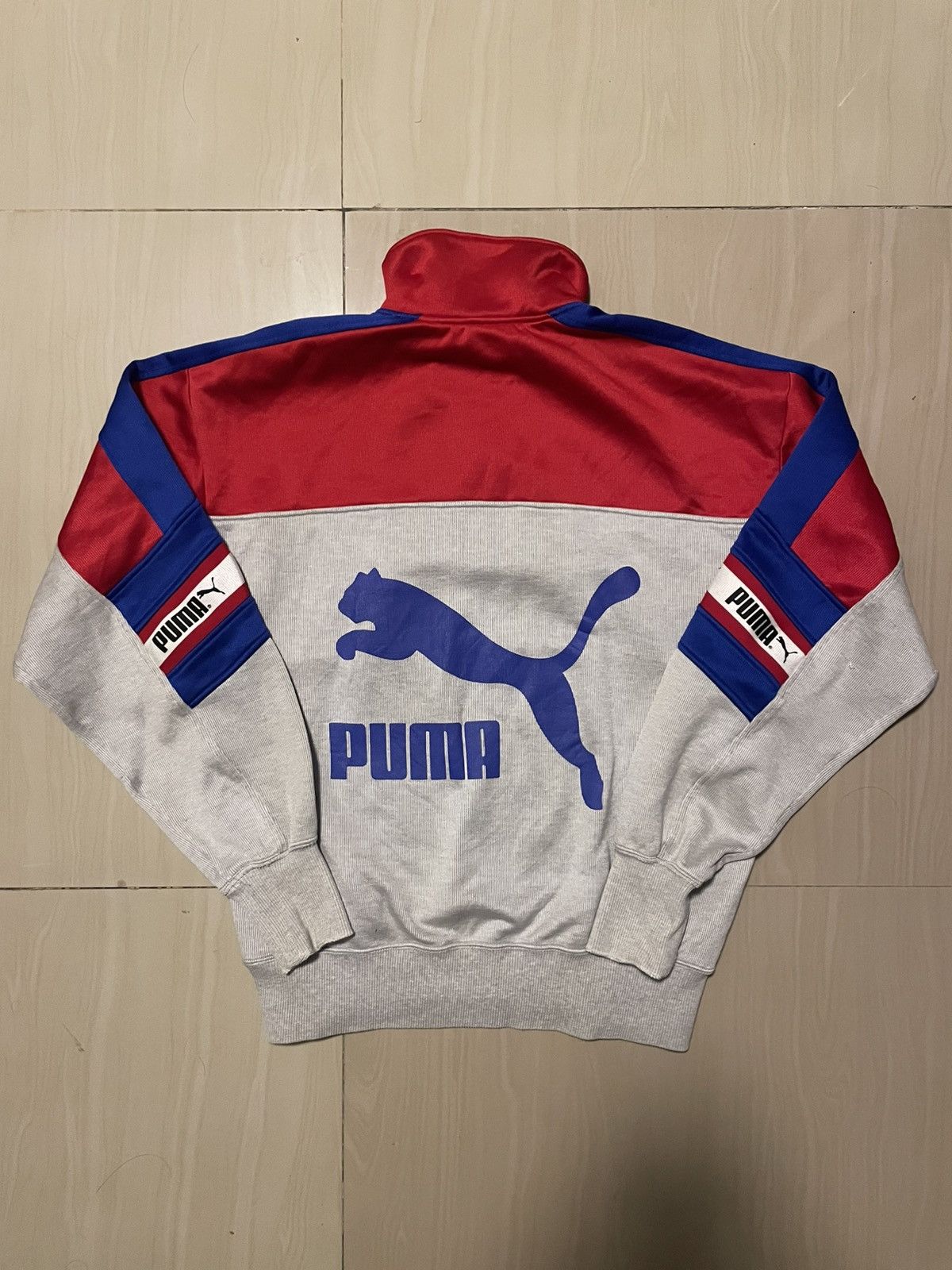 Puma Puma vintage 90’ half zipper Size US M / EU 48-50 / 2 - 3 Thumbnail