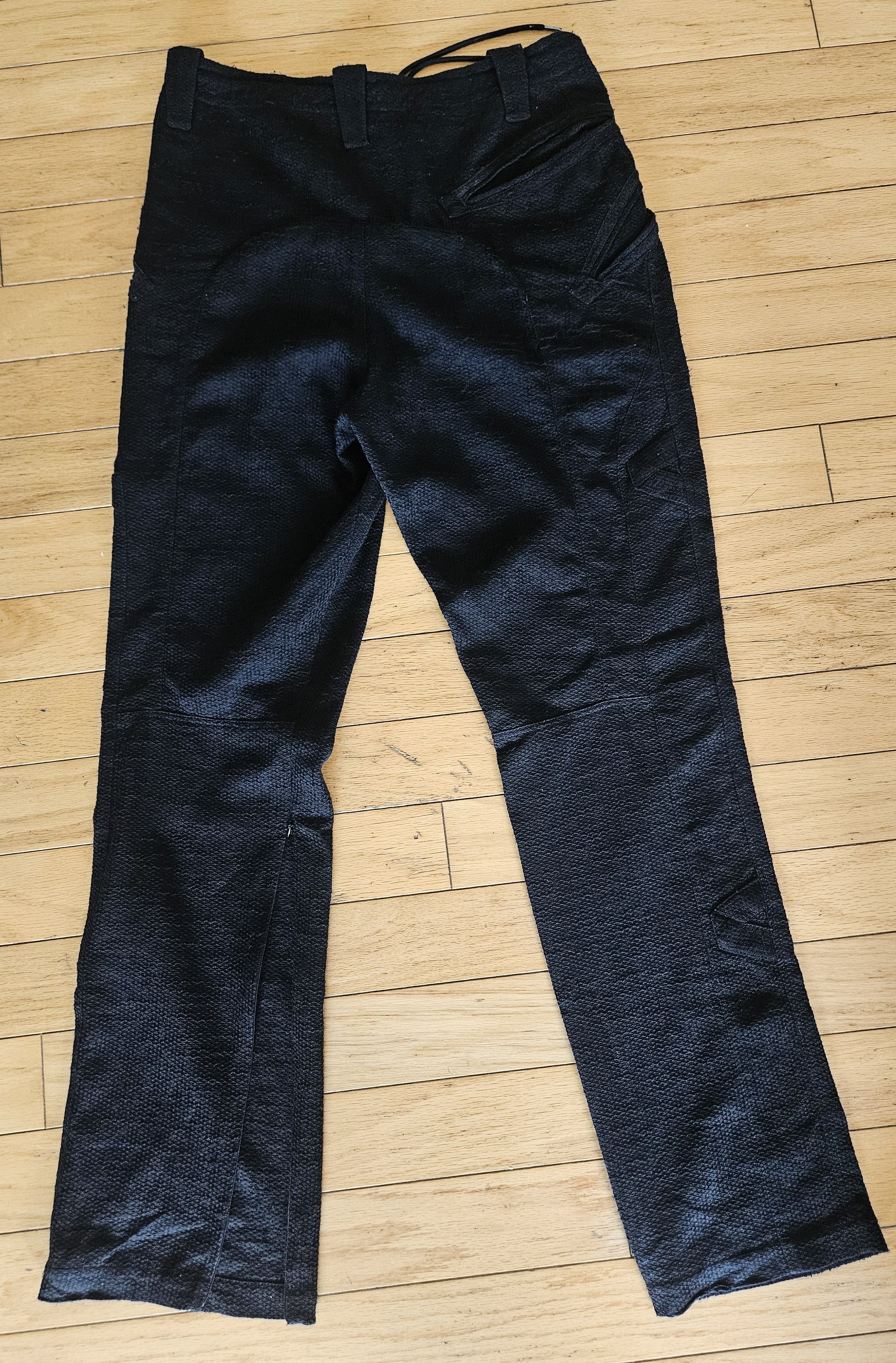 Kiko Kostadinov Revised Black Wessex Cargo Pants Size US 30 / EU 46 - 3 Thumbnail