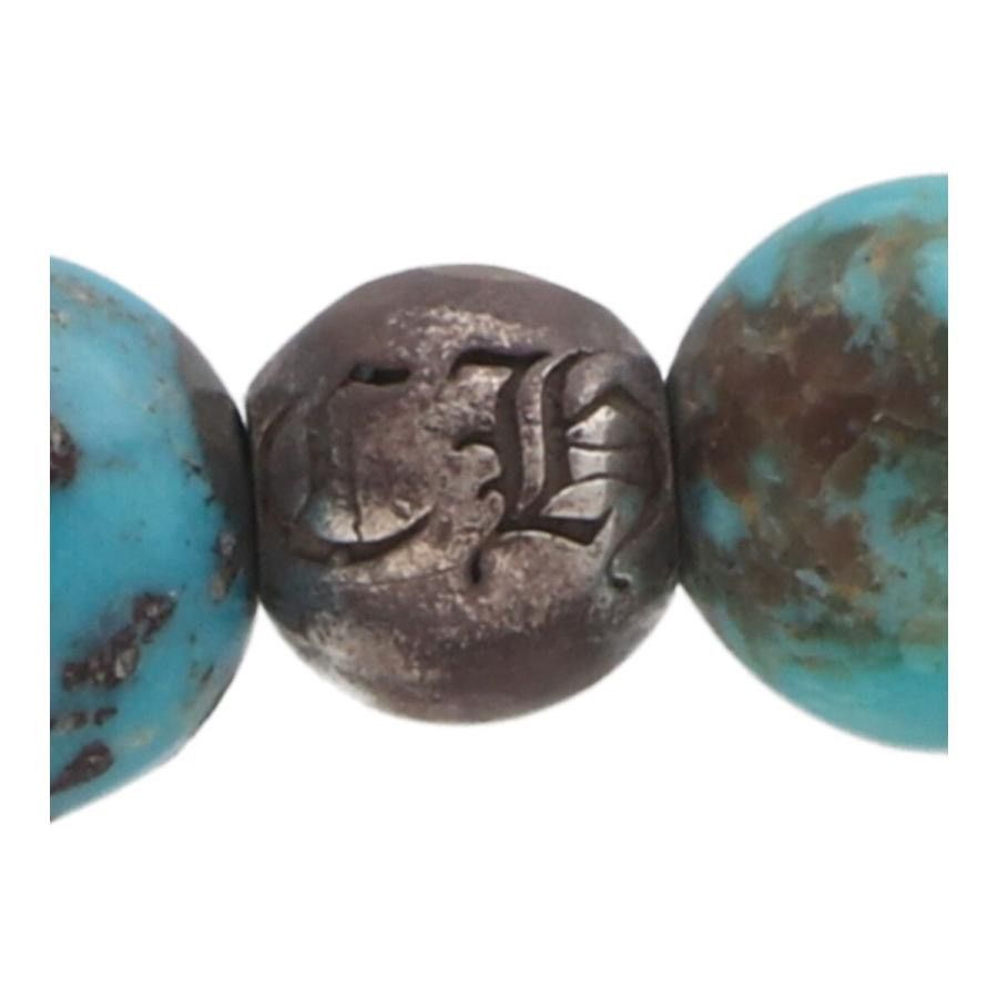 Chrome Hearts Chrome Hearts 8mm Turquoise Bracelet Size ONE SIZE - 10 Thumbnail
