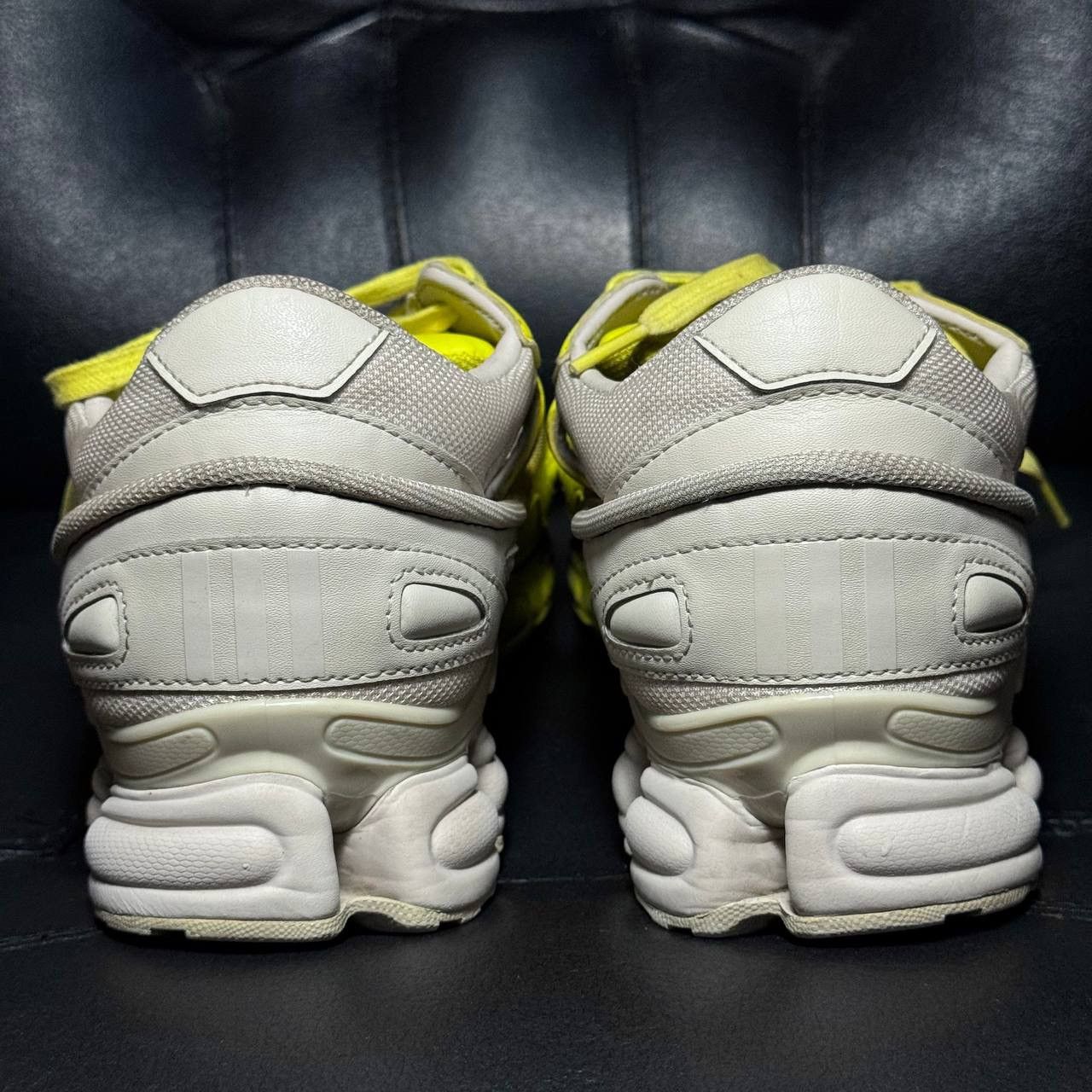 Adidas × Raf Simons 12us Adidas Raf Simons Ozweego Replicant yellow white Size US 12 / EU 45 - 2 Thumbnail