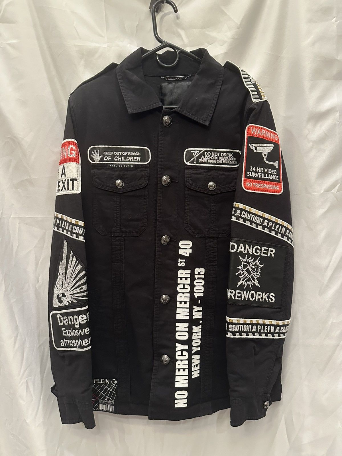 Philipp Plein Philipp Plein jeweled jacket Size US L / EU 52-54 / 3 - 1 Thumbnail