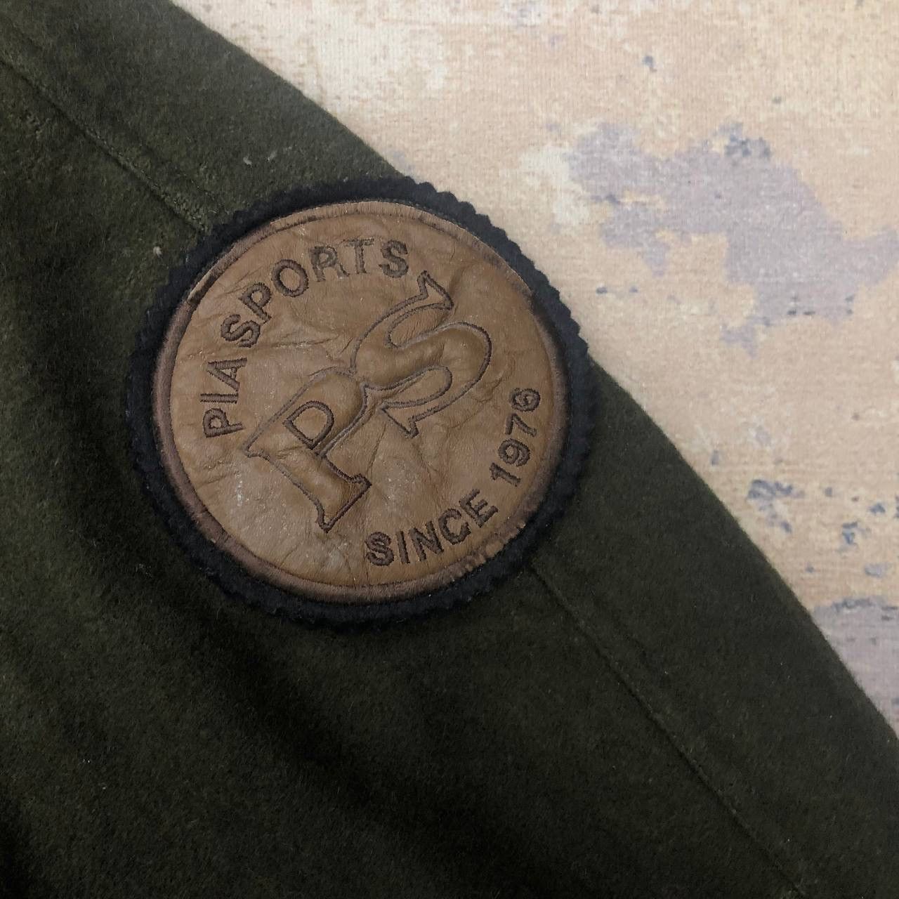 Japanese Brand × Vintage Y691. PIA SPORTS WOOL BOMBER JACKET Size US L / EU 52-54 / 3 - 13 Thumbnail
