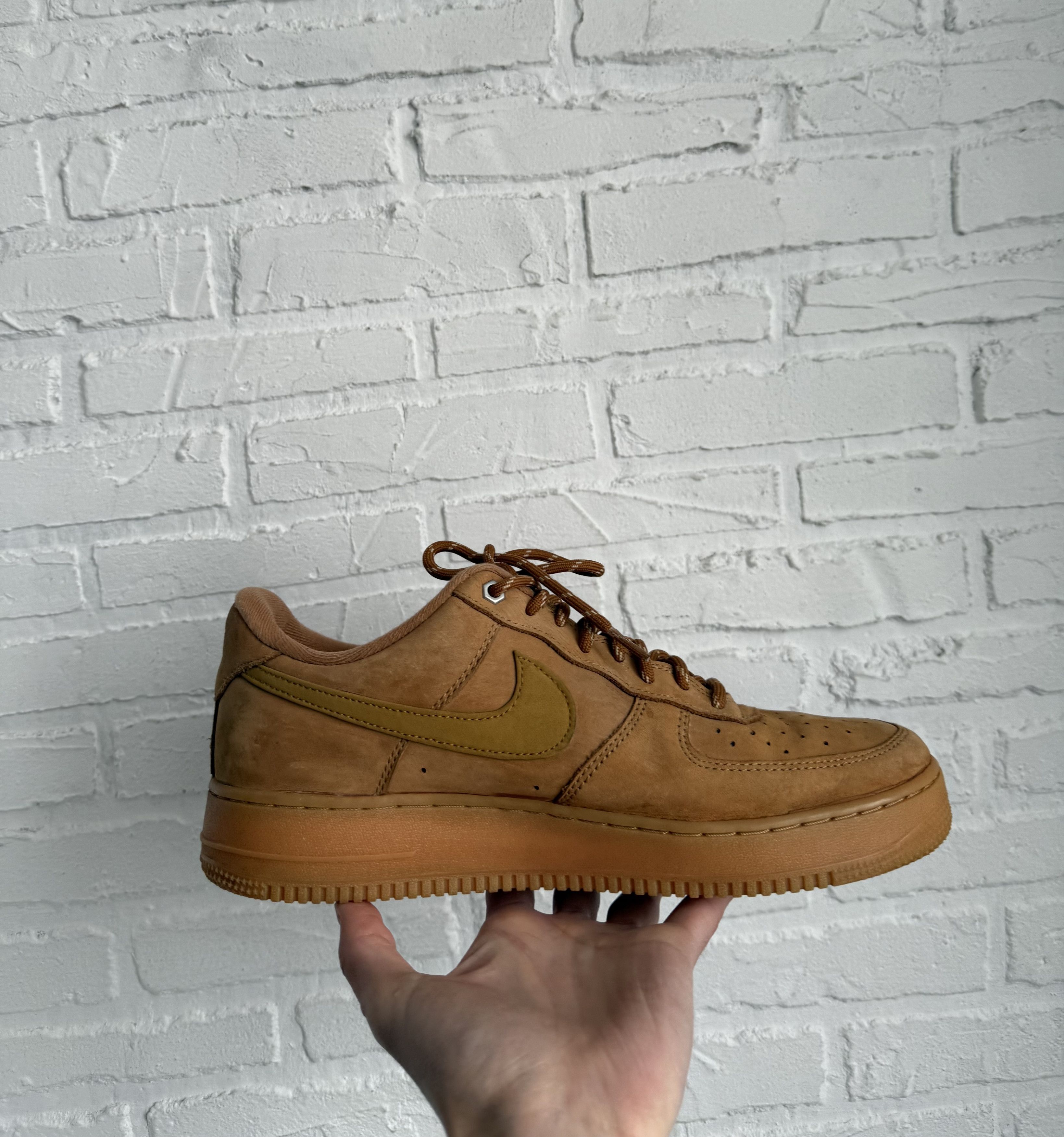 Nike Nike Air Force 1 wb flax suede leather sneakers Size US 11.5 / EU 44-45 - 2 Thumbnail