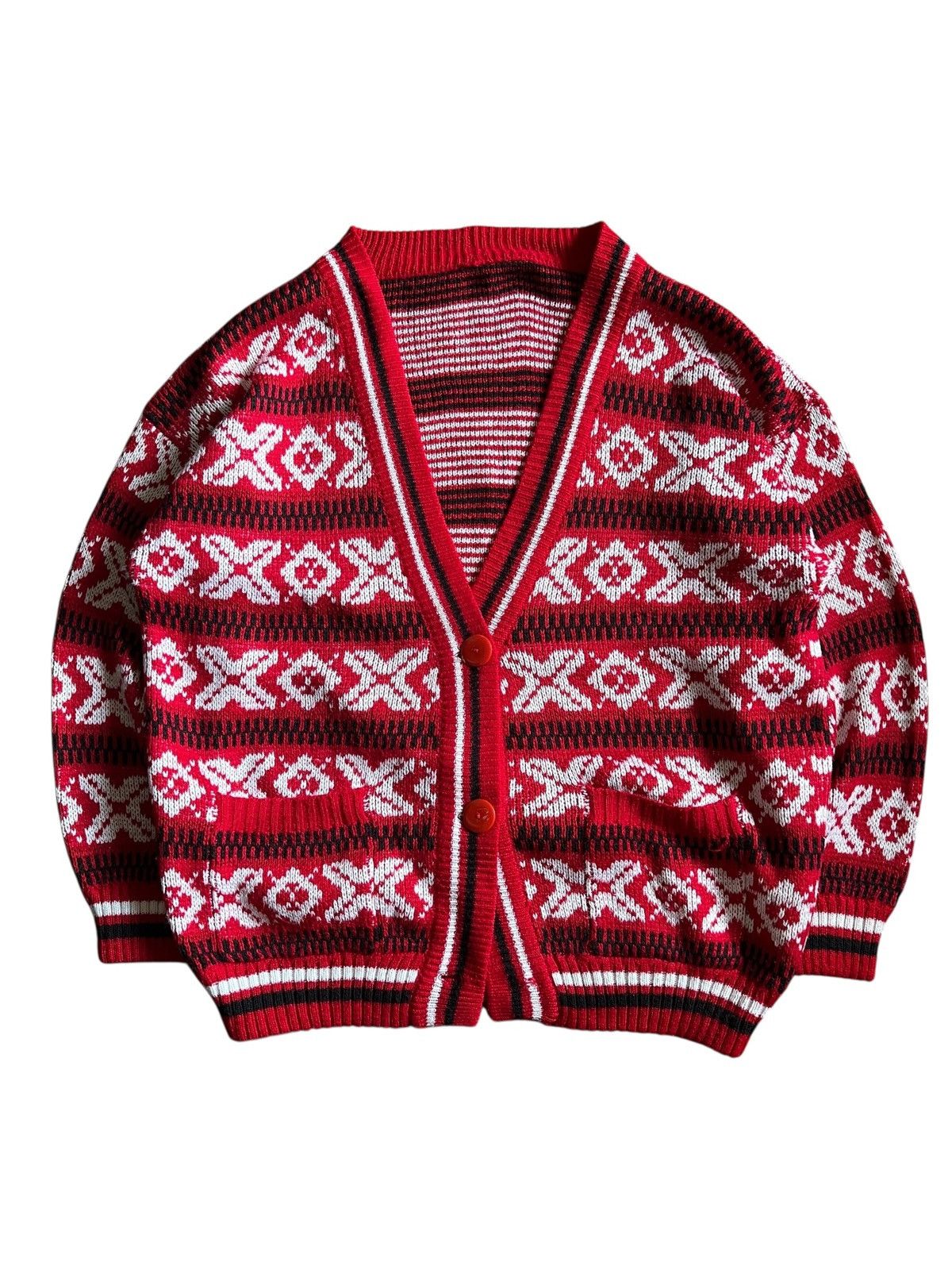 Vintage 1990s Cardigan Blank Unknown Size US L / EU 52-54 / 3 - 1 Thumbnail