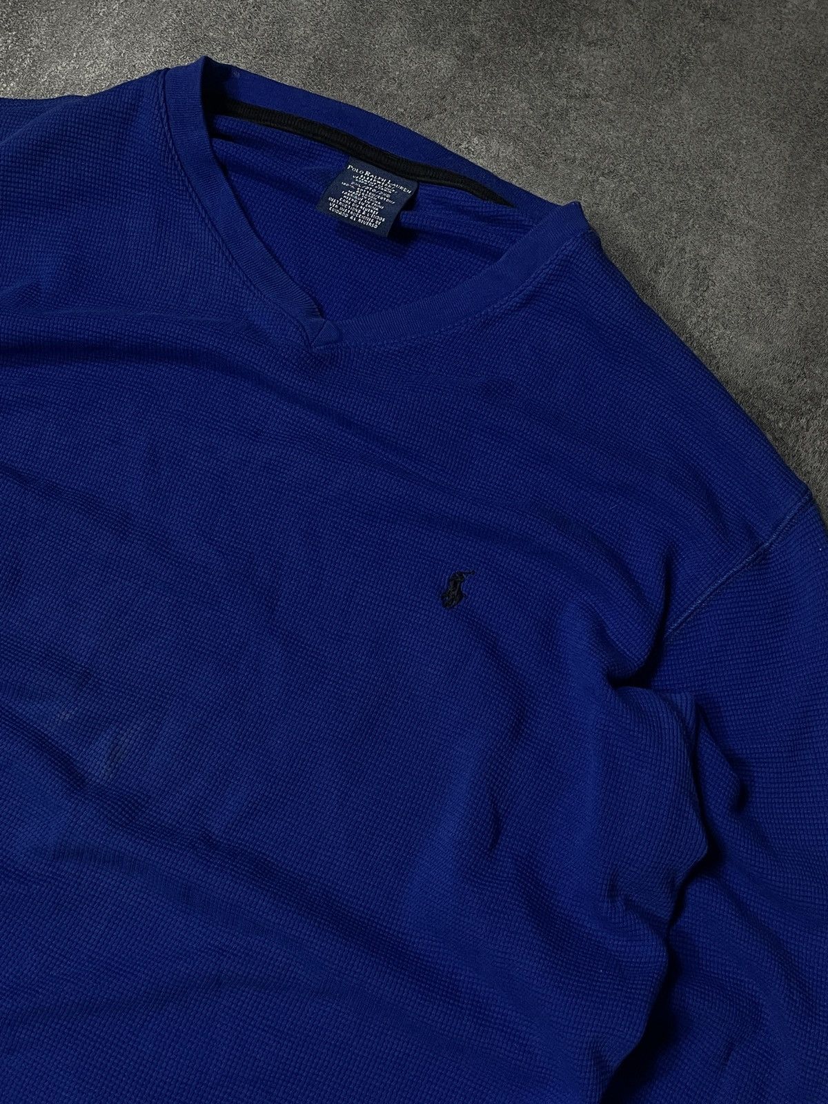 Polo Ralph Lauren 🔥RARE🔥Polo Ralph Lauren Vintage Y2K Sweatshirt Sleep Boxy Size US XXL / EU 58 / 5 - 2 Thumbnail