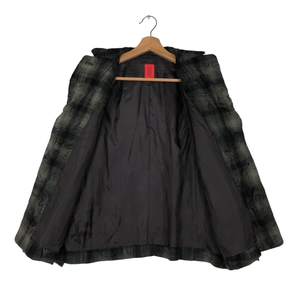 Issey Miyake VINTAGE HYBRID JACKET ISSEY MIYAKE HEART HAAT TARTAN DESIGN Size US M / EU 48-50 / 2 - 15 Thumbnail