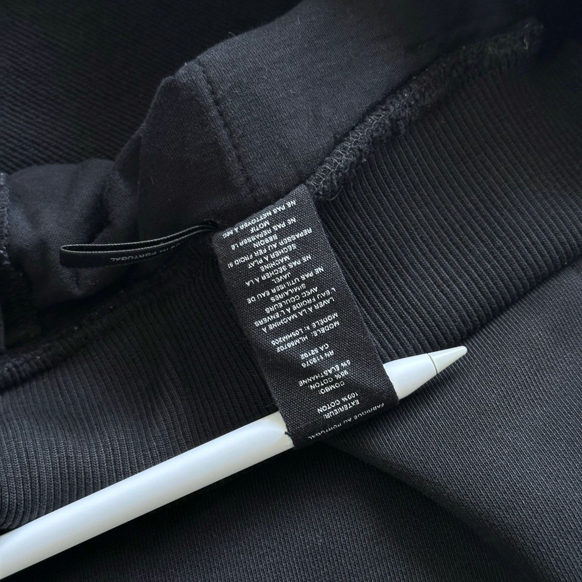 Helmut Lang HELMUT LANG 3D Logo Print Black Sweatpants Size US 35 - 6 Thumbnail