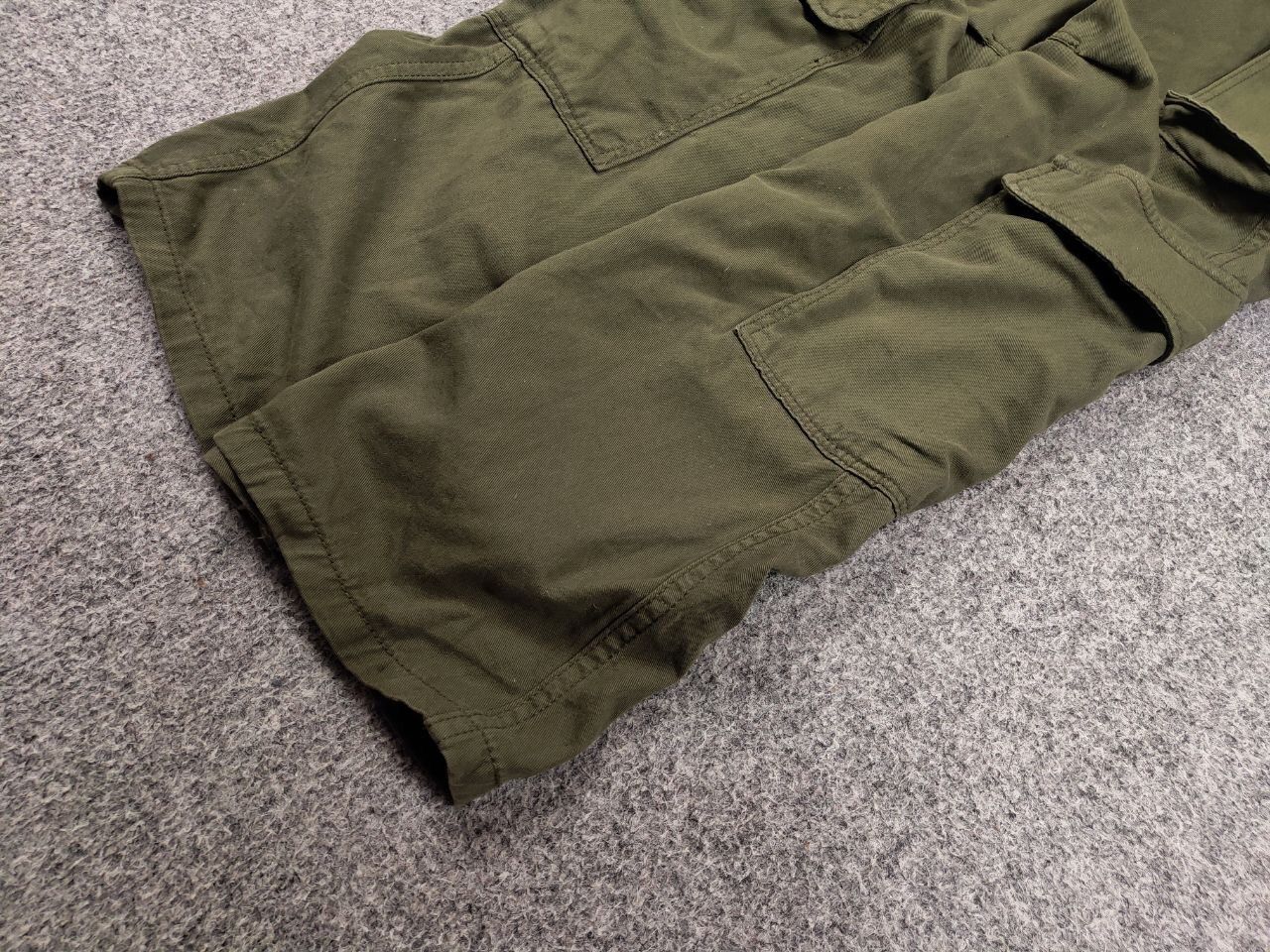 Japanese Brand Vintage Japanese Multi Pocket Cargo Baggy Pants Y2K Style Size US 29 - 6 Thumbnail