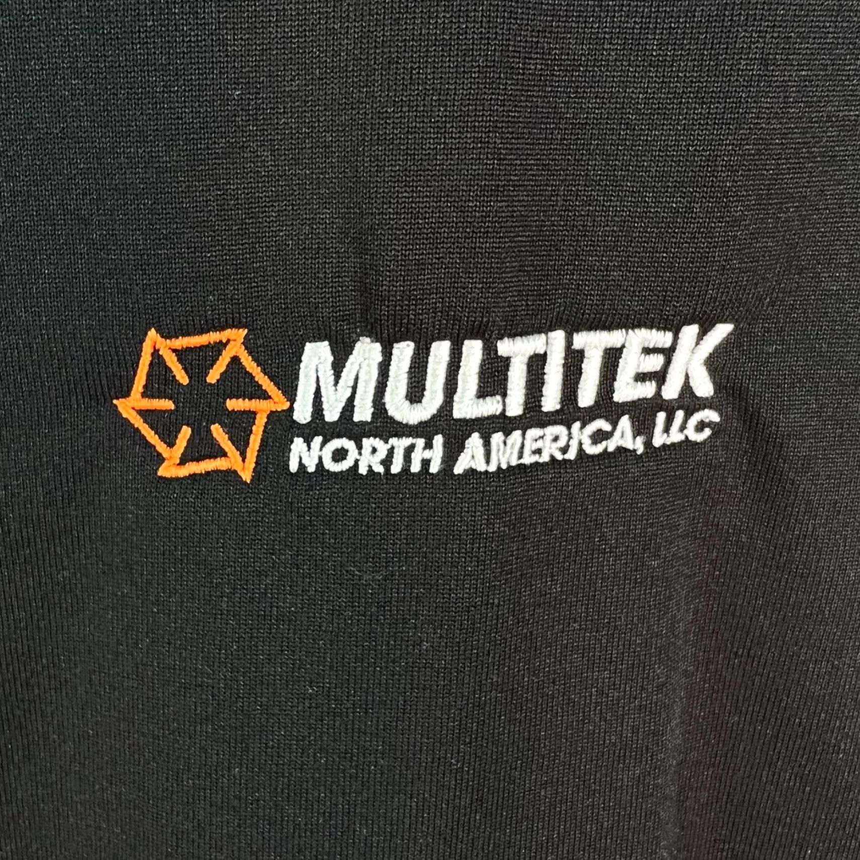 Vintage Multitek Polo Shirt Mens 3XL Black Short Sleeve Polo Shirt Casual Big & Tall Shirt Mens 3XL Black Polo Size US XXL / EU 58 / 5 - 2 Thumbnail
