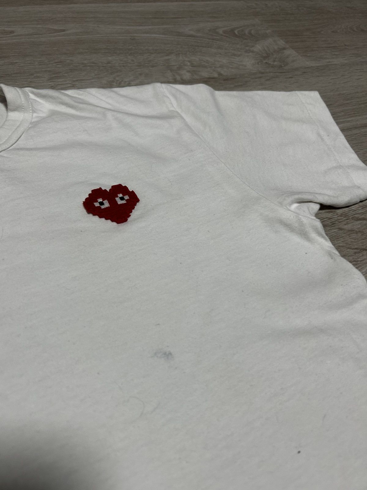 Comme des Garcons PLAY COMME DES GARÇONS PLAY Artwork Invader Edition Heart T-Shirt Size US S / EU 44-46 / 1 - 3 Thumbnail