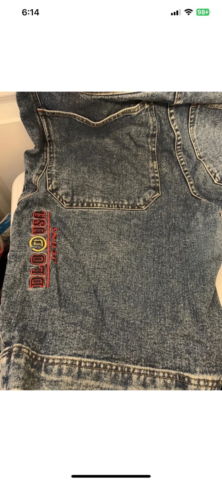 Other Vintage DLO-NYC mens sz 36 x 14 carpenter denim jean shorts Size US 36 / EU 52 - 3 Thumbnail