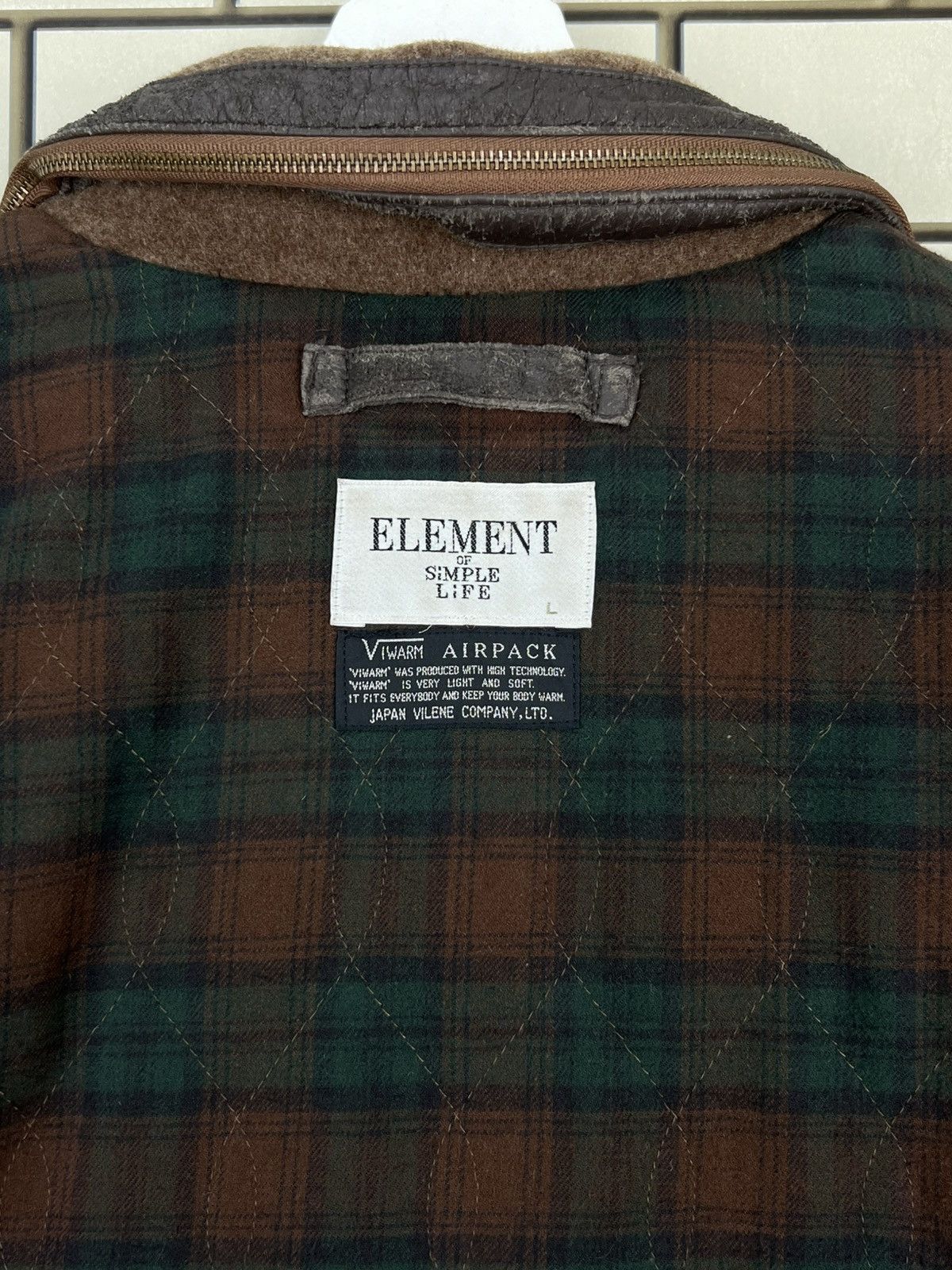 Japanese Brand Vintage Element Of Simple Life Japanese Brand Jacket Size US L / EU 52-54 / 3 - 18 Thumbnail