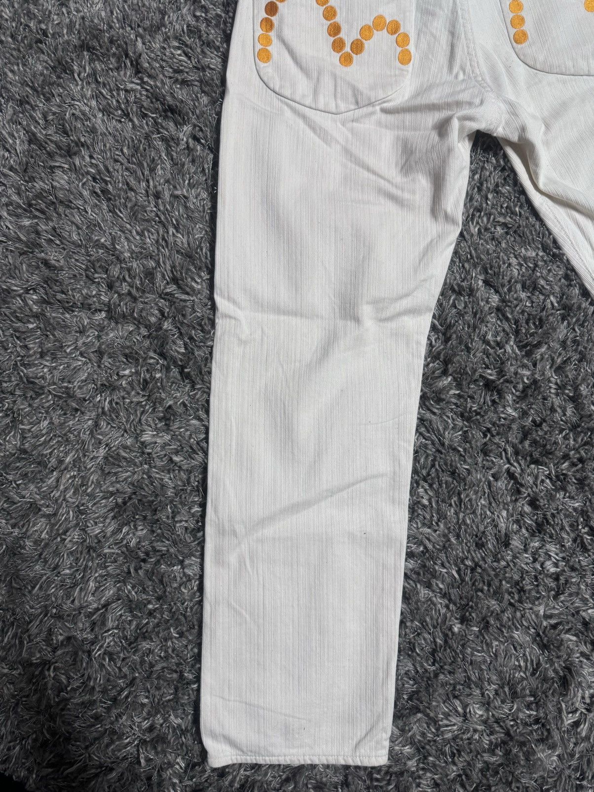 Evisu Vintage Evisu White Denim Jeans Size US 31 - 12 Thumbnail